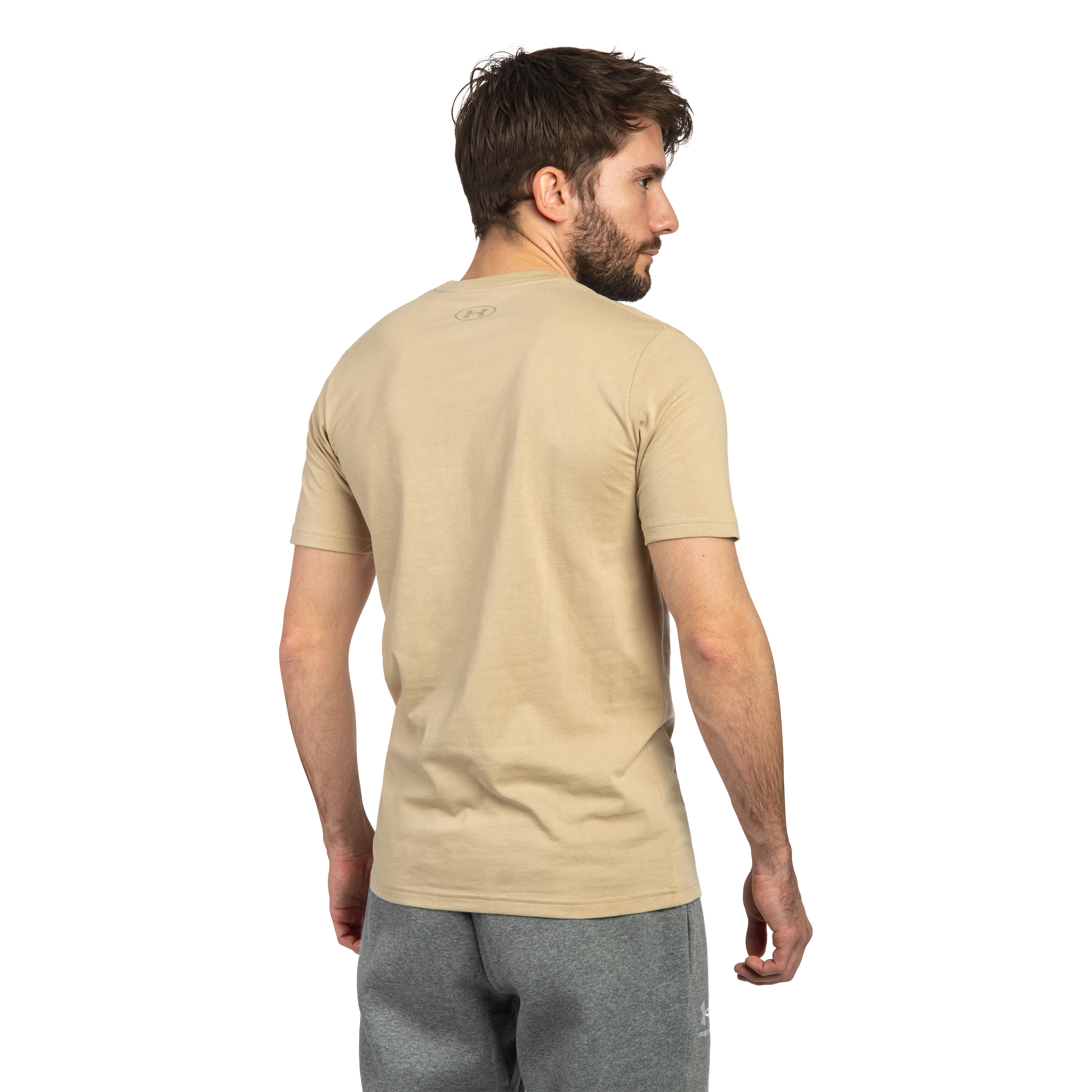 Koszulka T-shirt Under Armour UA ABC Camo Boxed Logo - Field Khaki/Timberwolf Taupe