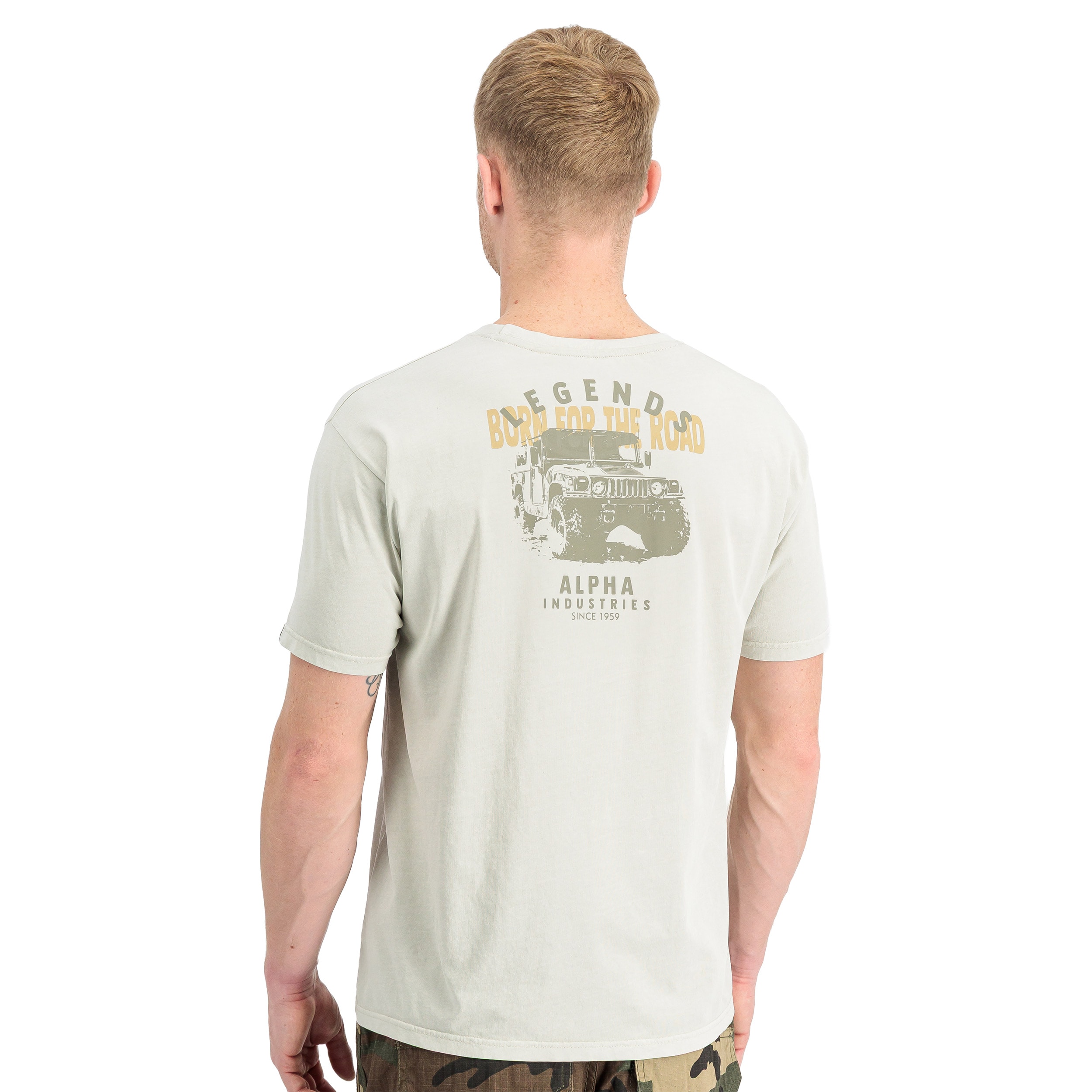 Koszulka T-Shirt Alpha Industries Legend - Stone