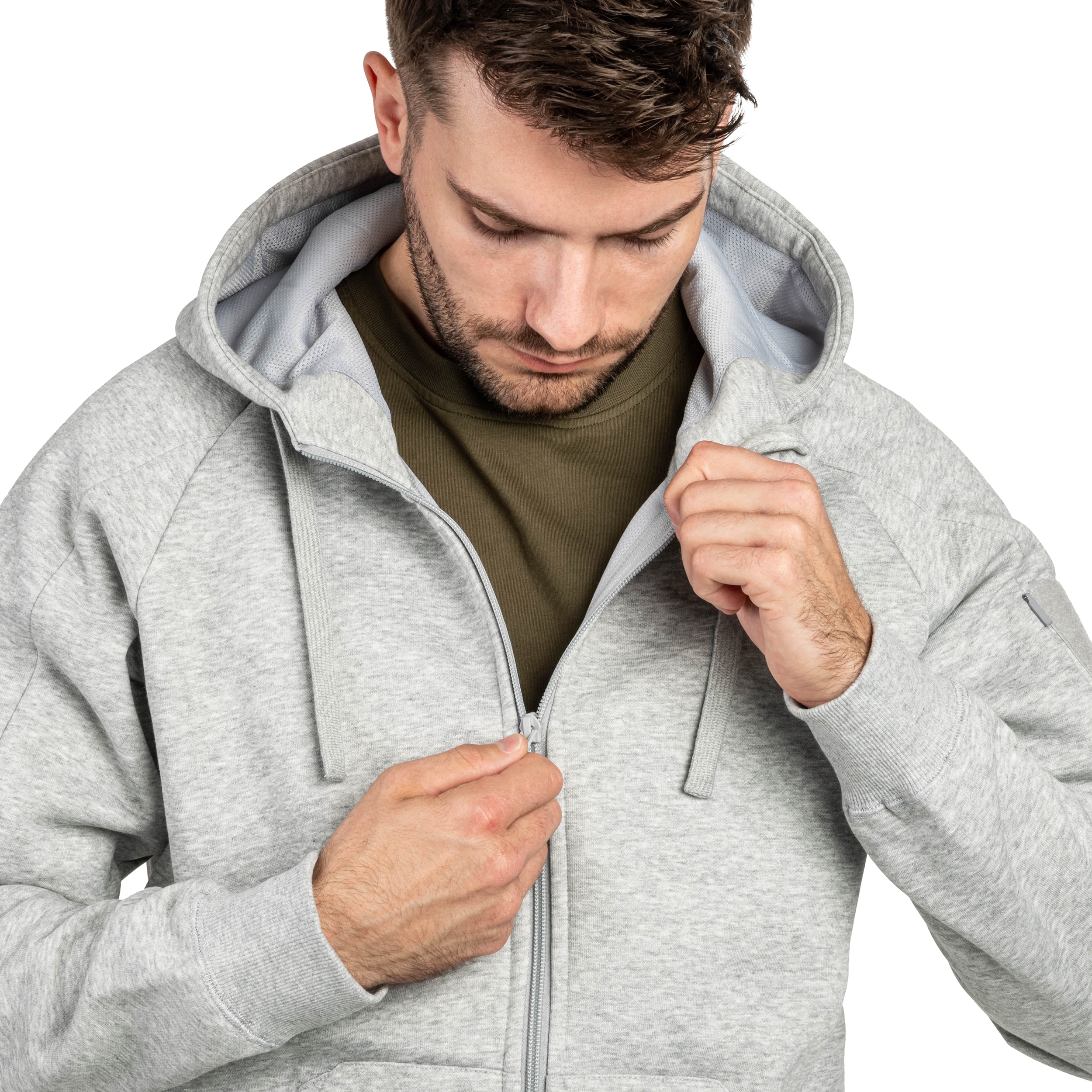 Bluza Helikon-Tex Urban Tactical Hoodie Lite - Light Grey Melange