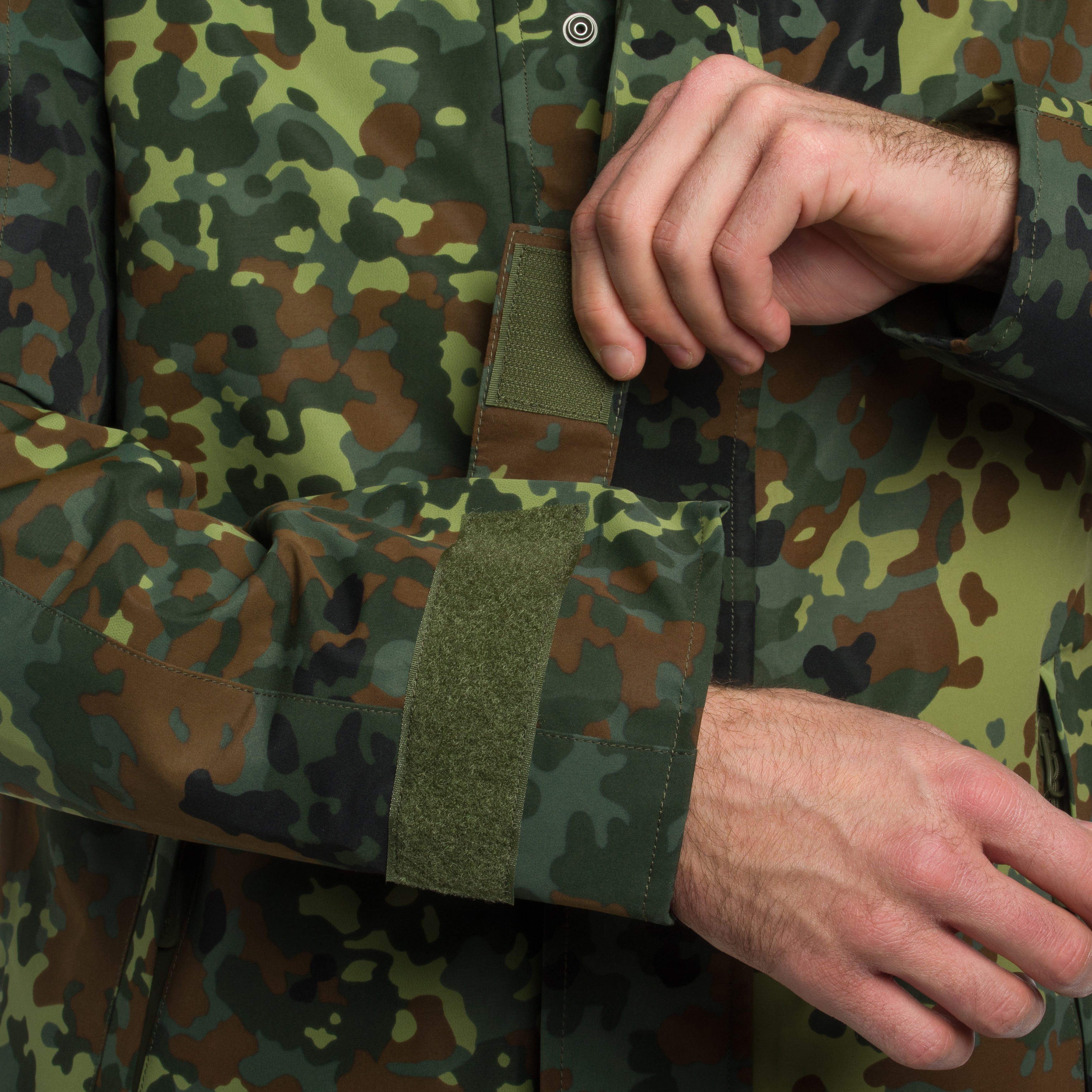 Kurtka Mil-Tec ECWCS Wet Weather Gen.II z podpinką - Flecktarn
