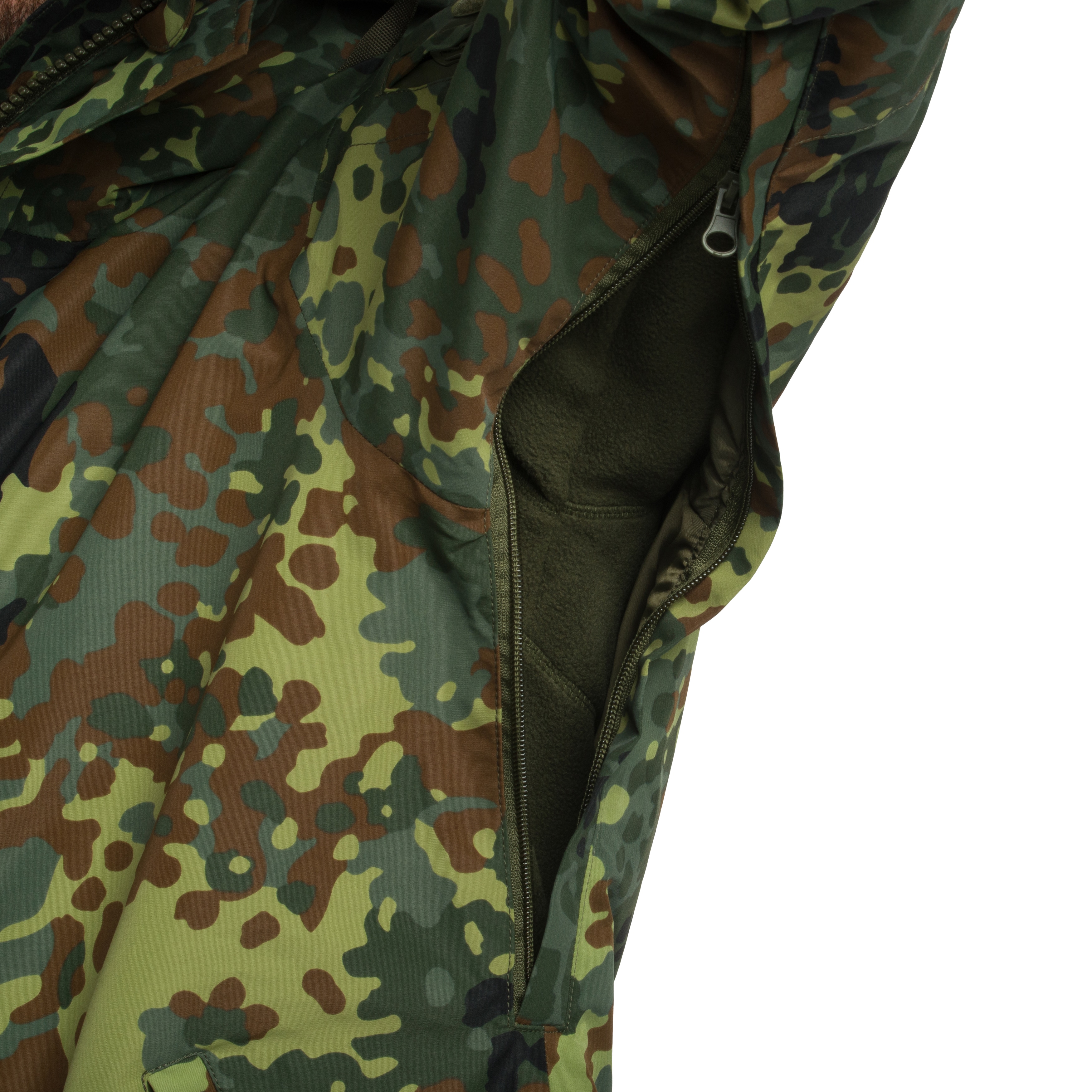 Kurtka Mil-Tec ECWCS Wet Weather Gen.II z podpinką - Flecktarn