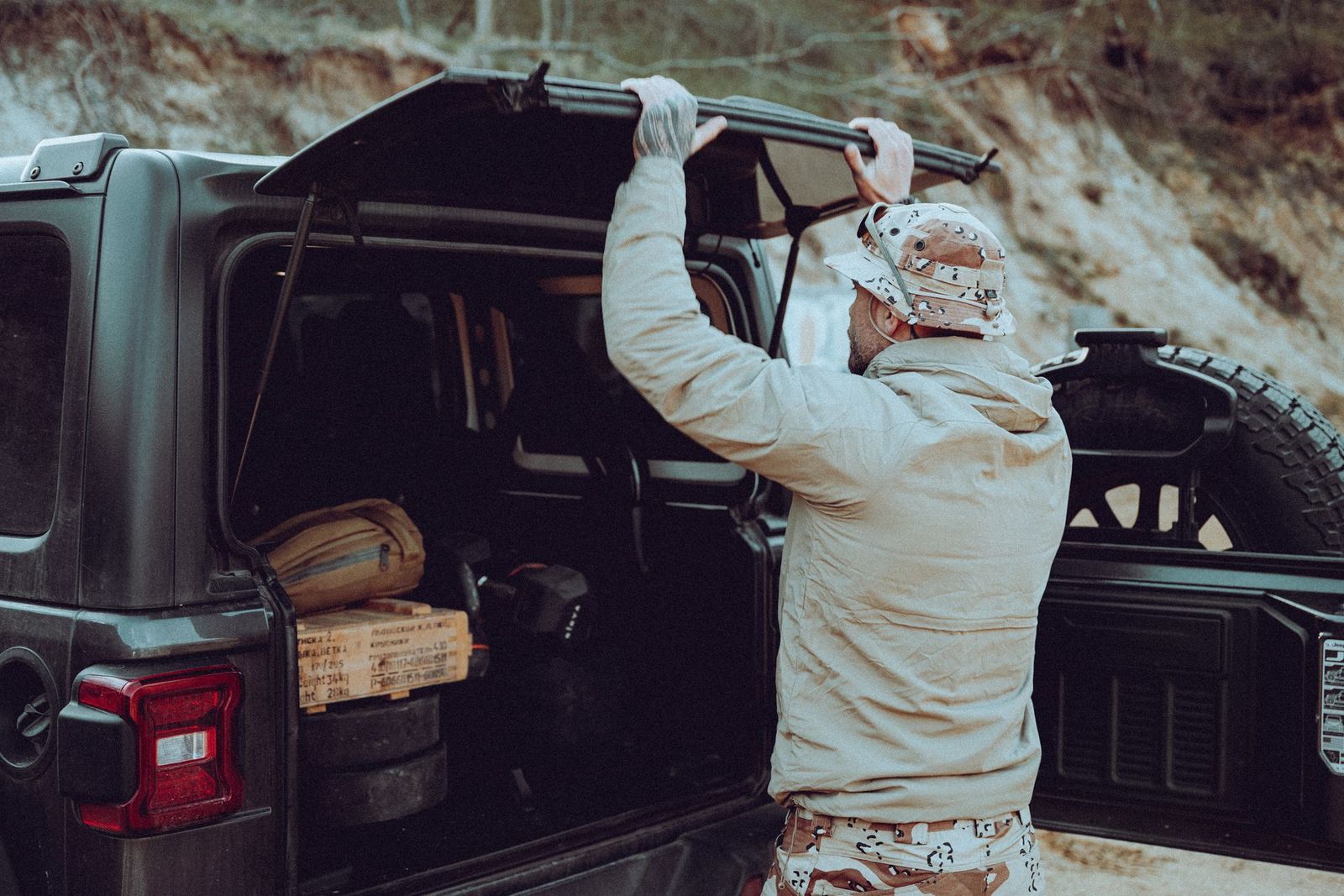 Kapelusz Helikon-Tex Boonie Mk2 PolyCotton Stretch Rip-Stop - 6 color Desert