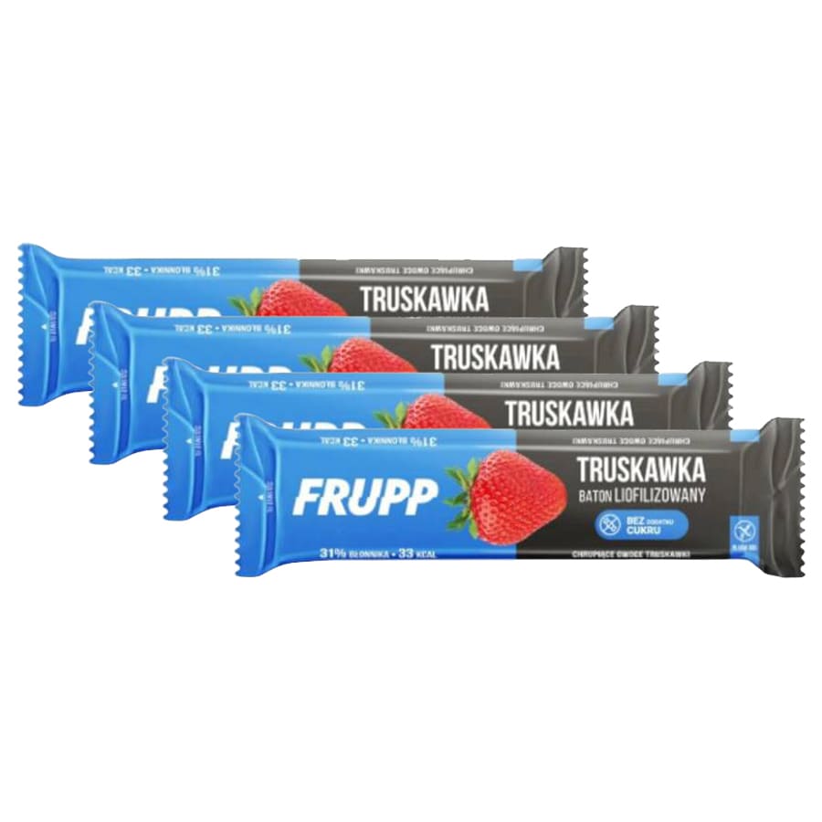 Baton liofilizowany Arpol FRUPP - truskawkowy 10 g - 4 szt.