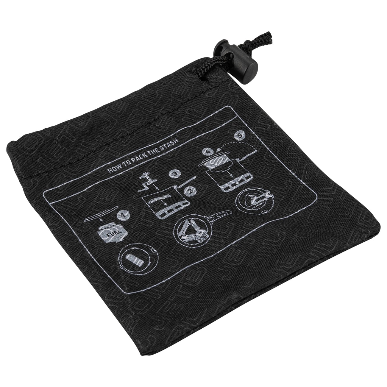 Palnik turystyczny składany Jetboil Stash z garnkiem 0,8 l