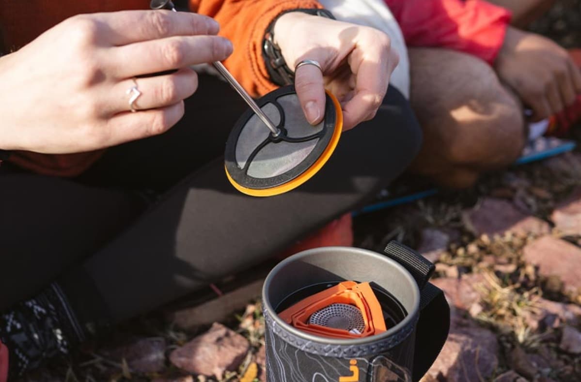 Prasa do kawy Jetboil Coffee Press Silicone Regular - Black