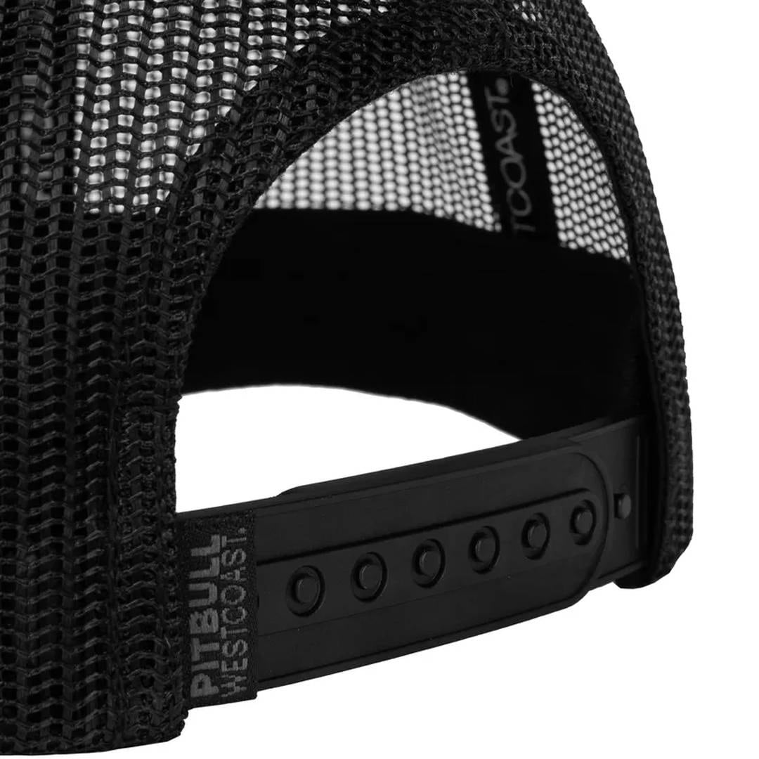 Czapka z daszkiem Pitbull Snapback Trucker Blood Dog - Black