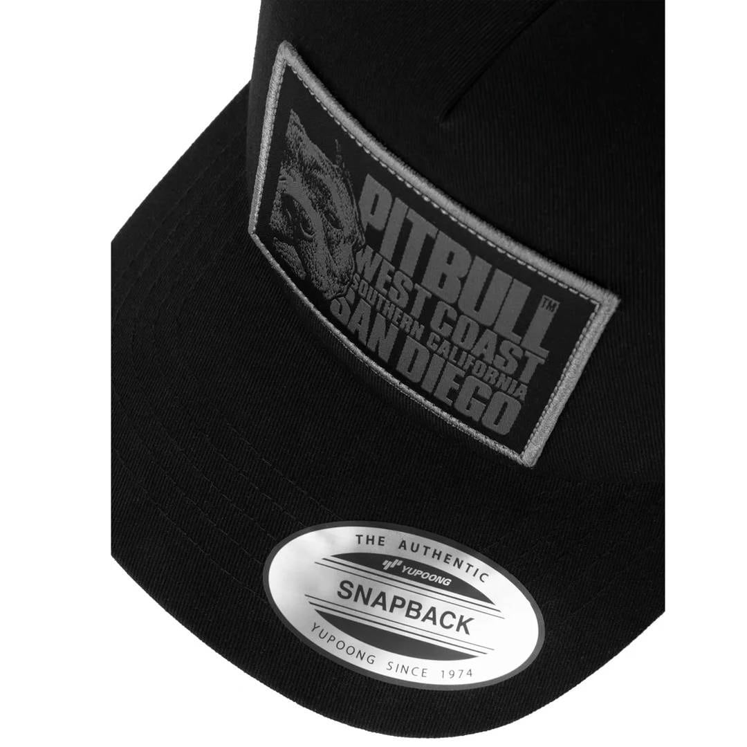 Czapka z daszkiem Pitbull Snapback Trucker Blood Dog - Black