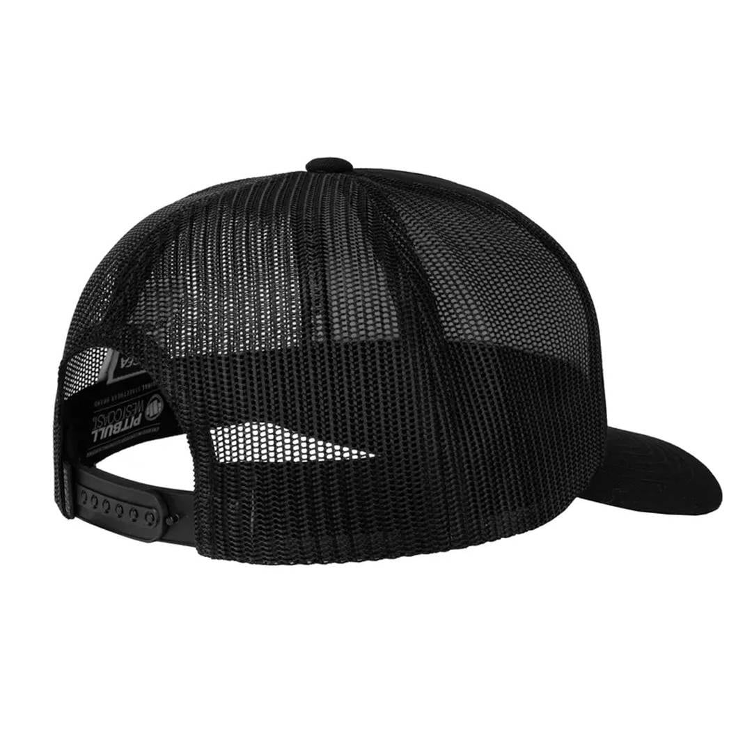 Czapka z daszkiem Pitbull Snapback Trucker Blood Dog - Black