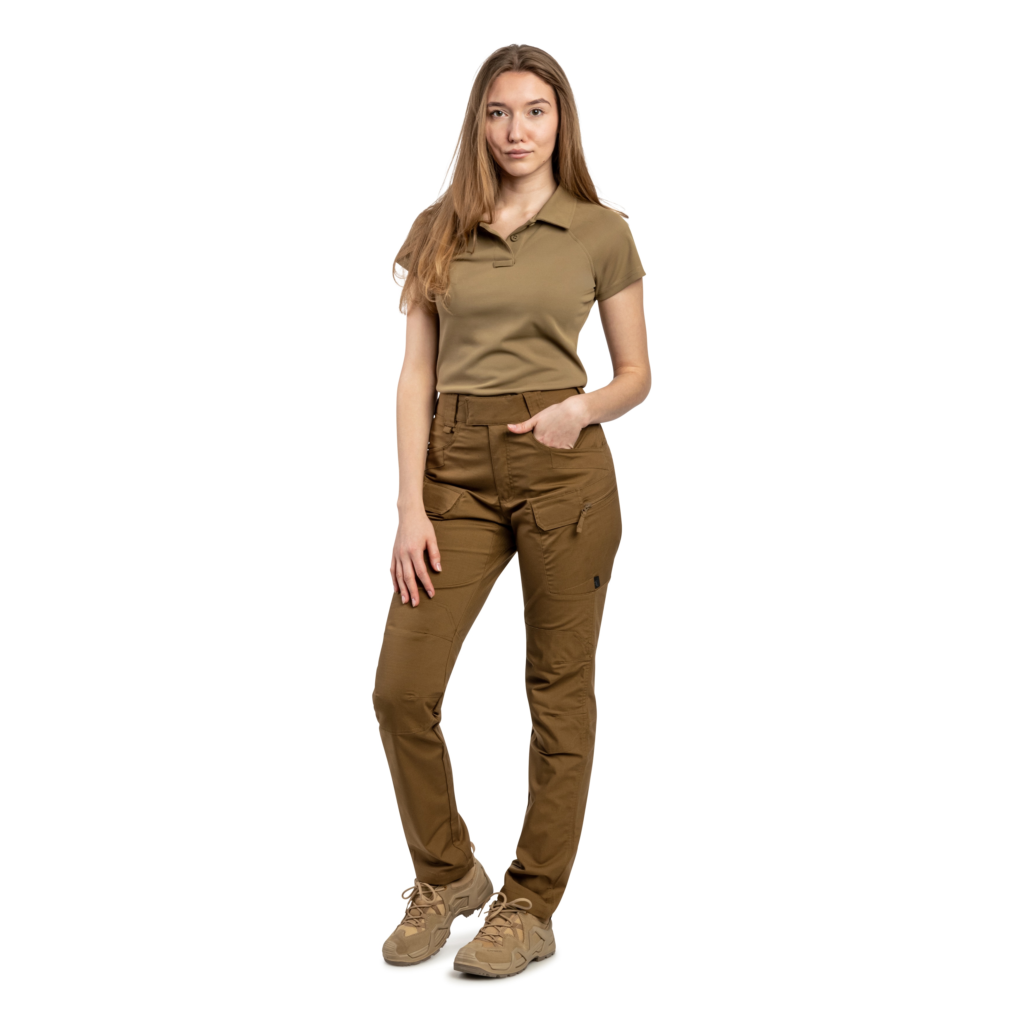 Жіночі штани Helikon-Tex UTP PolyCotton Stretch Rip-Stop - Coyote