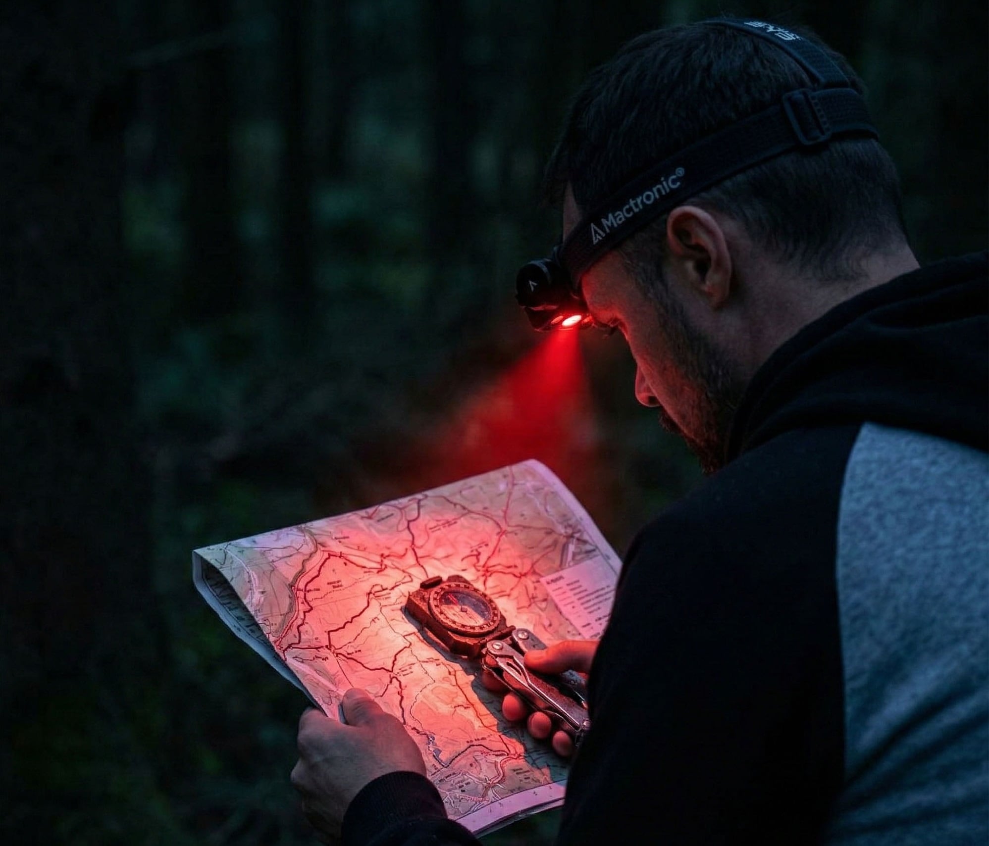 Latarka czołowa Mactronic Black Eye H40 - 4000 lumenów