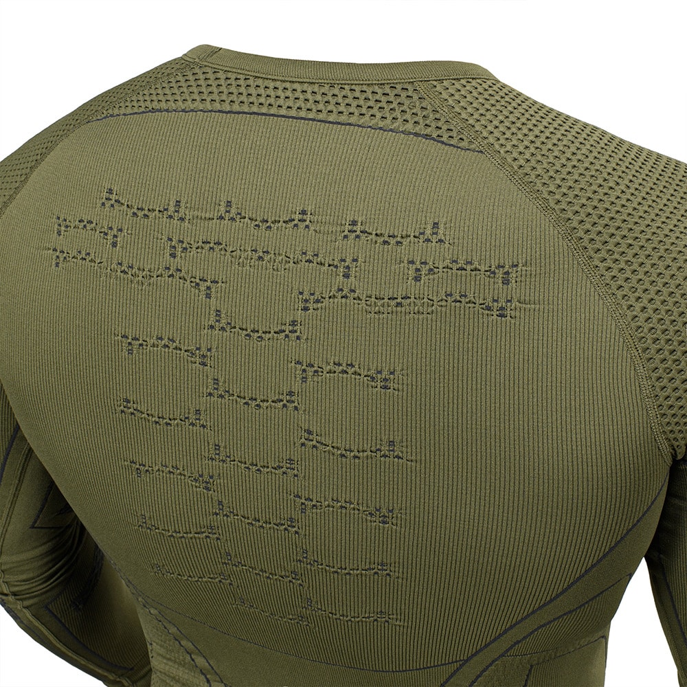 Koszulka termoaktywna M-Tac Long Sleeve - Ranger Green/Dark Grey