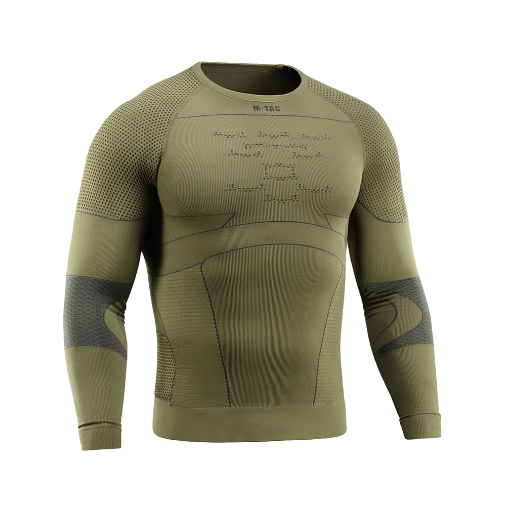 Koszulka termoaktywna M-Tac Long Sleeve - Ranger Green/Dark Grey