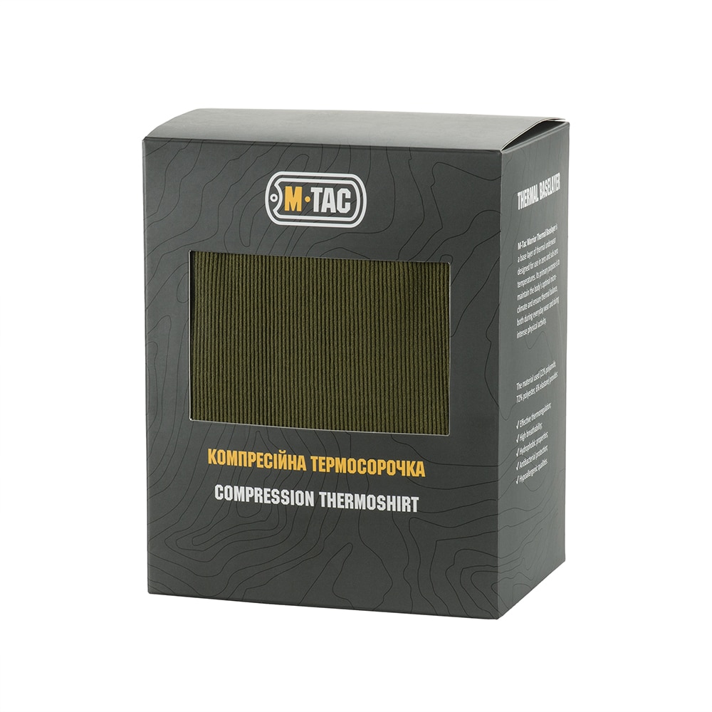 Koszulka termoaktywna M-Tac Long Sleeve - Ranger Green/Dark Grey