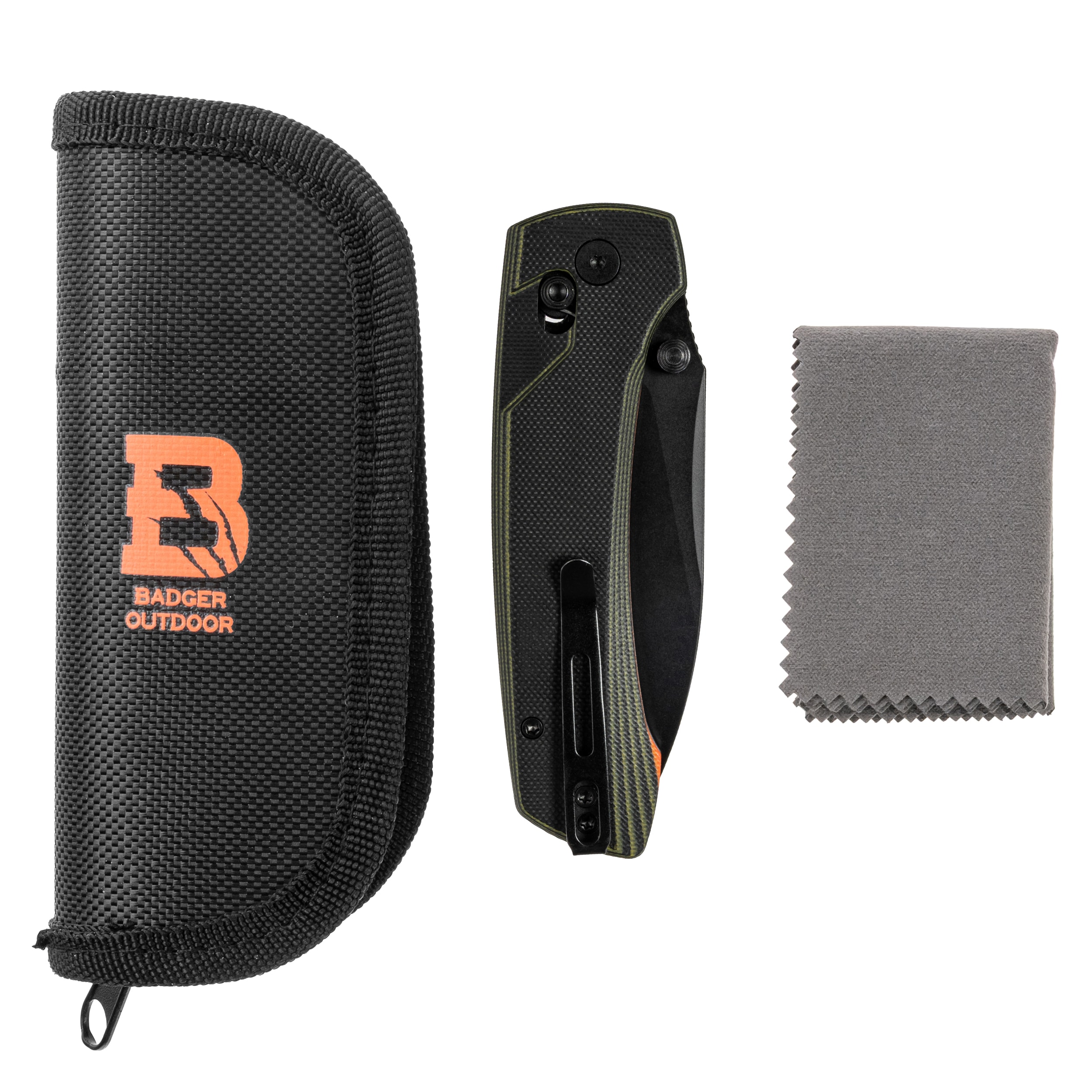 Складаний ніж Badger Outdoor D2 Garra - Black