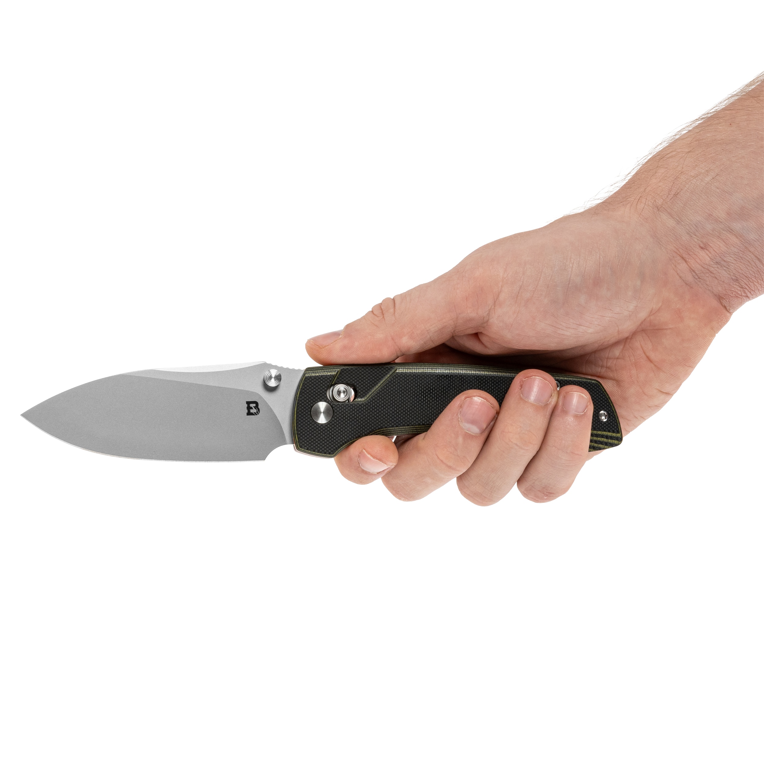 Складаний ніж Badger Outdoor D2 Garra - Silver