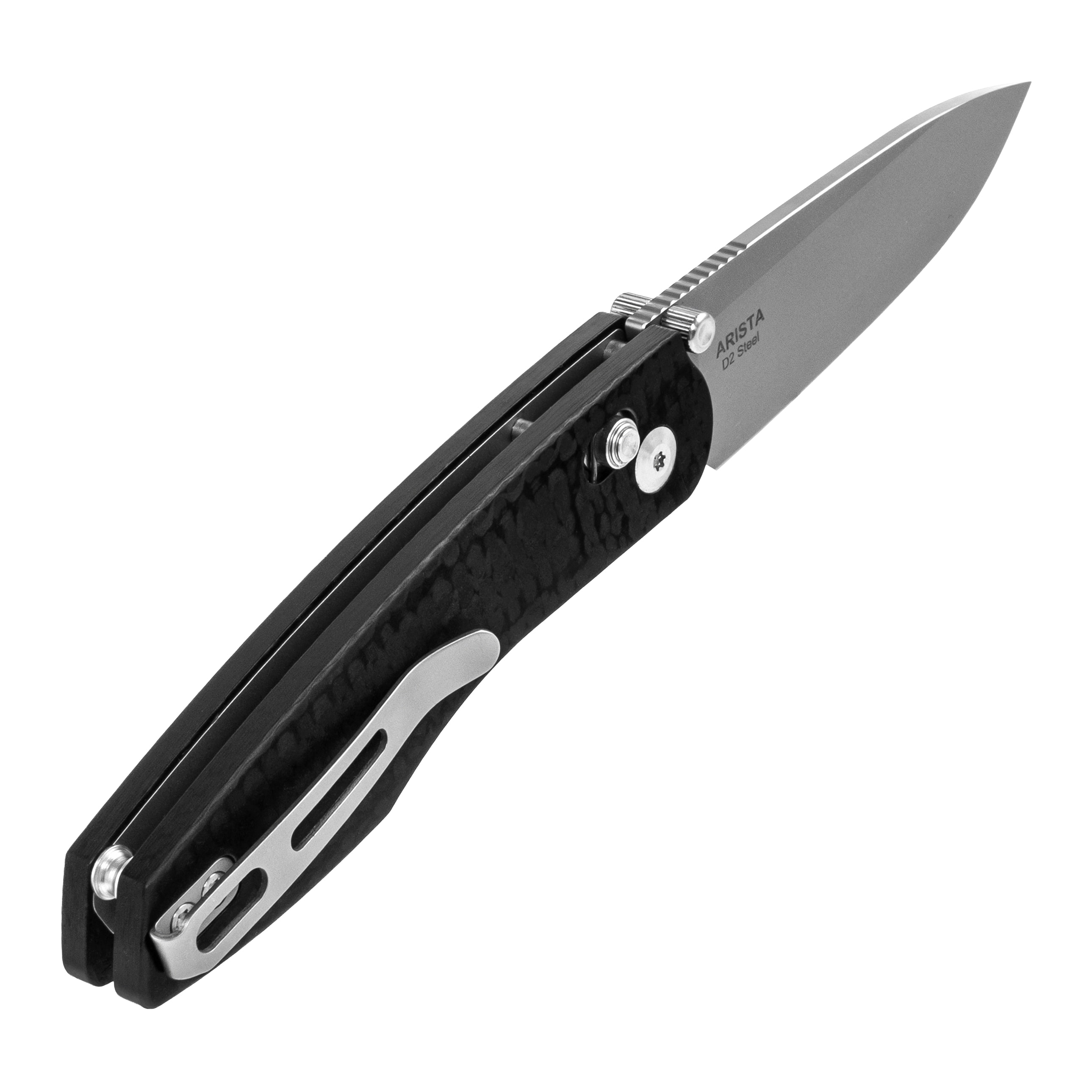 Складаний ніж Badger Outdoor D2 Arista - Silver