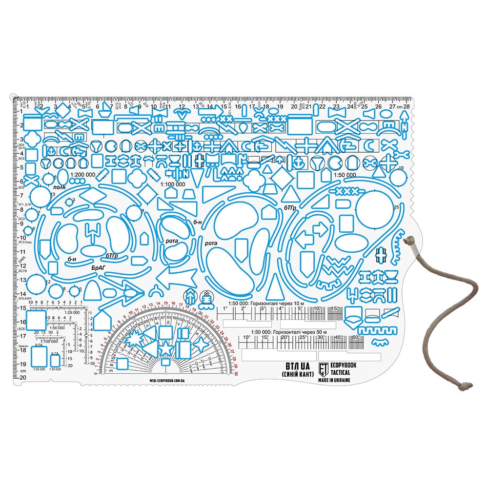 Linijka M-Tac Ecopybook Tactical VTL - Blue