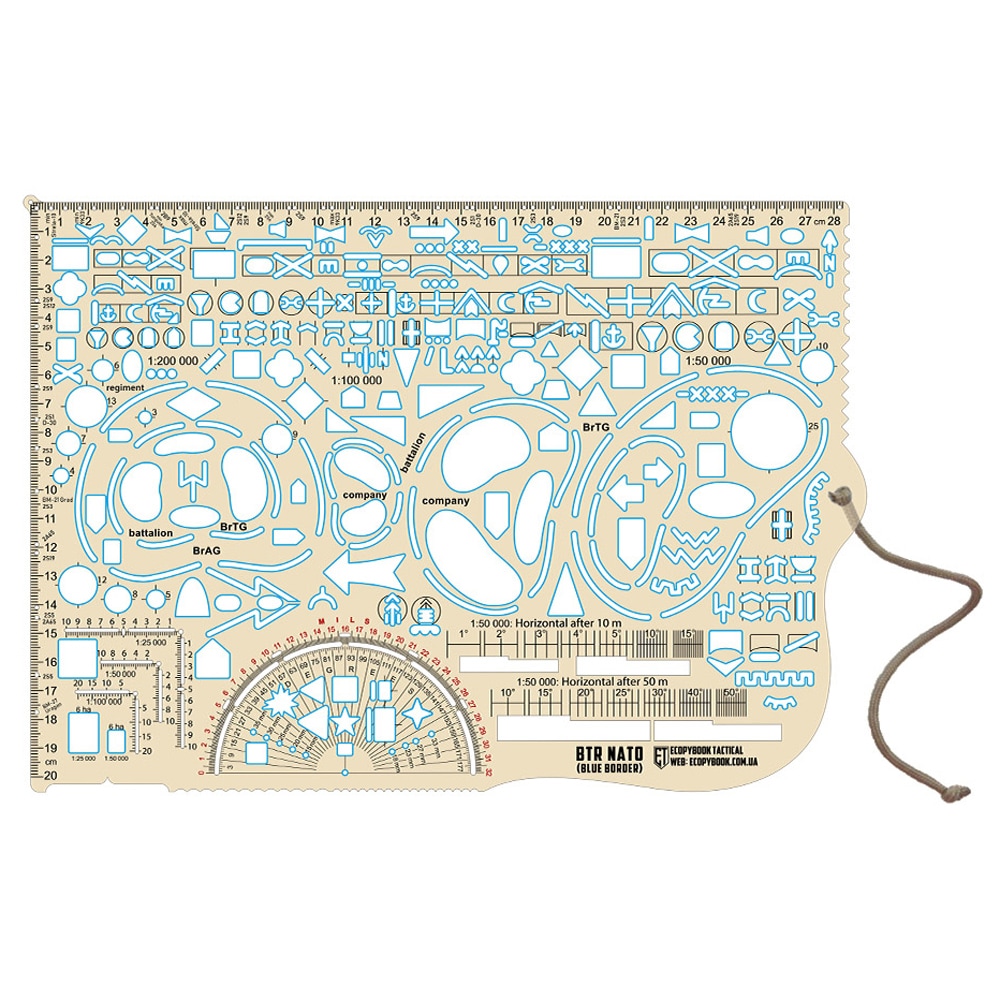 Linijka M-Tac Ecopybook BTR NATO - Blue