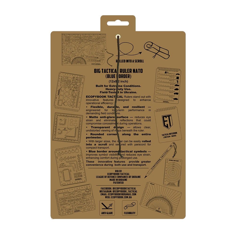 Linijka M-Tac Ecopybook BTR NATO - Blue