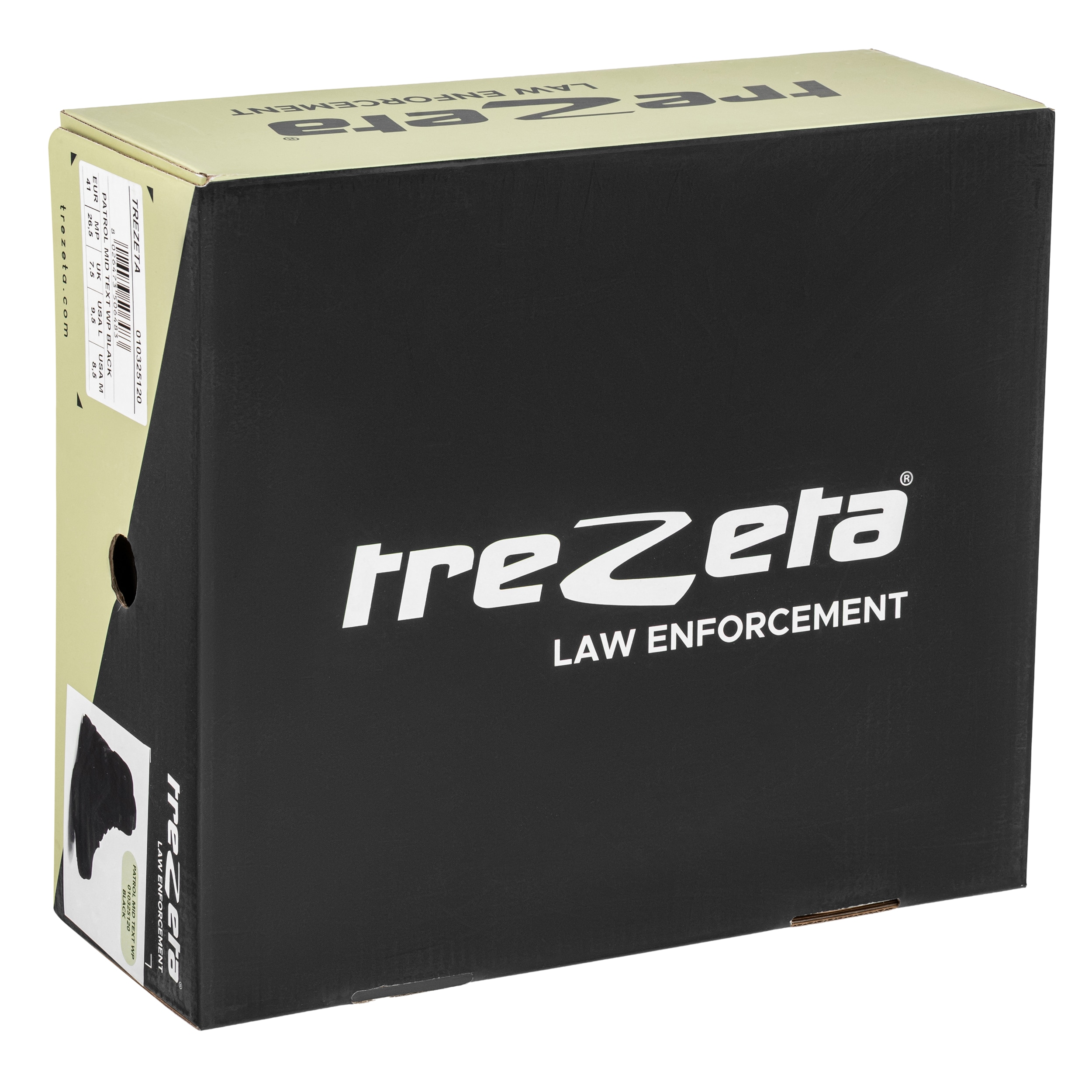 Buty Trezeta Patrol MID Text WP - Black