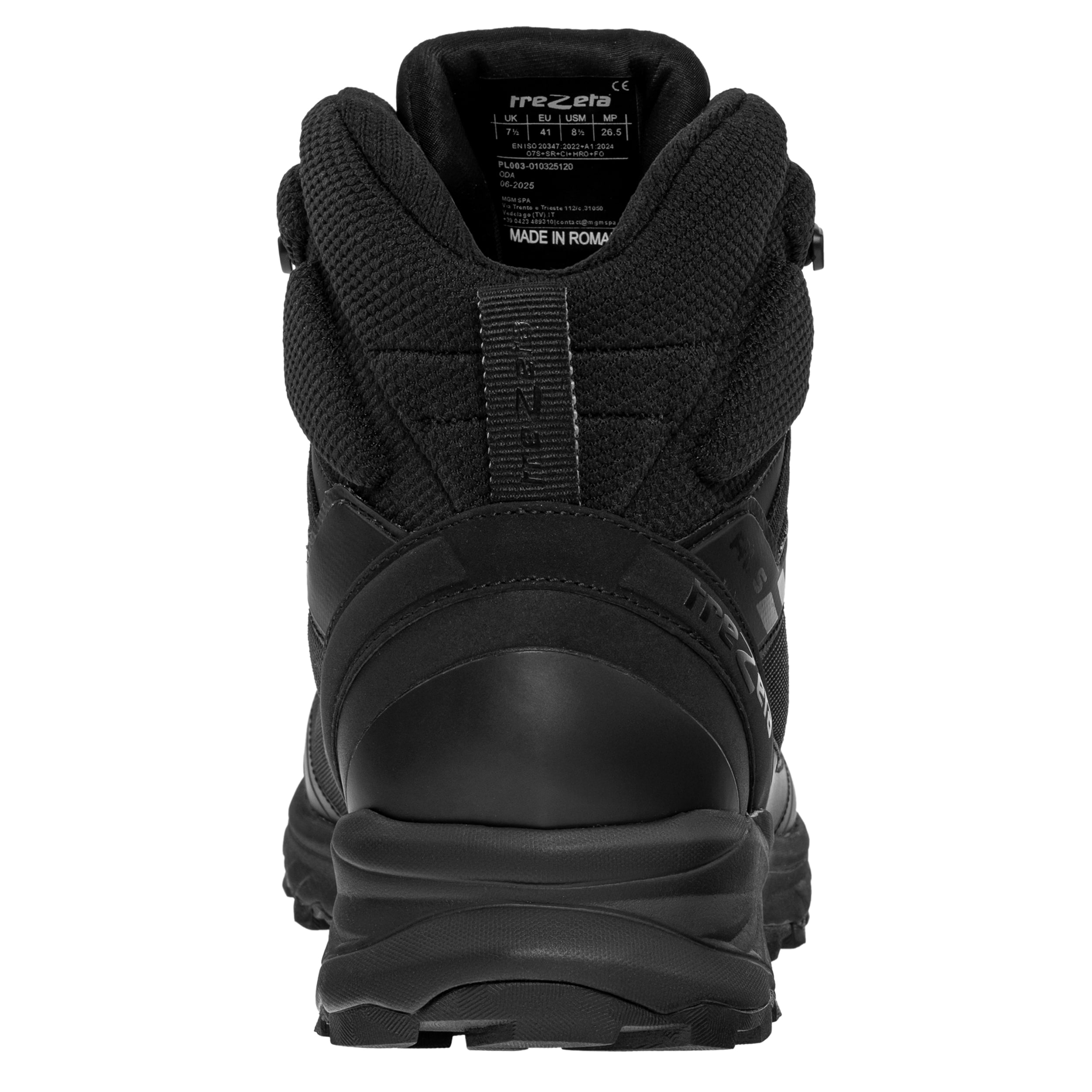 Buty Trezeta Patrol MID Text WP - Black