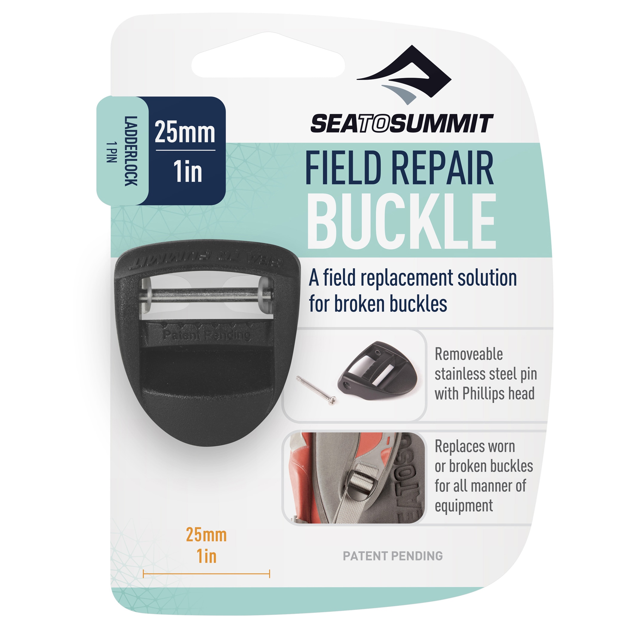 Klamra Sea To Summit Ladder Lock Field Repair Buckle - 25 mm