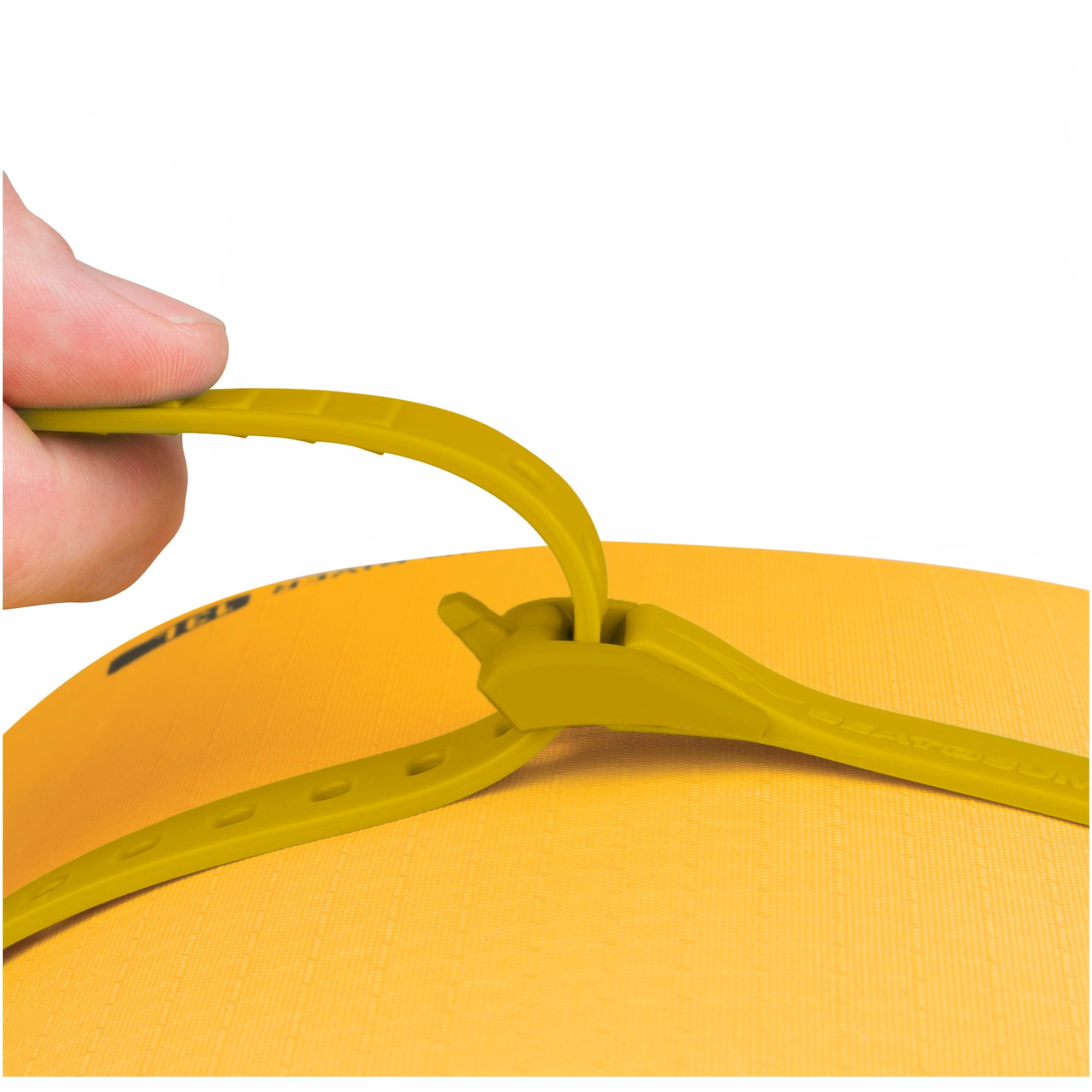 Pasek mocujący Sea to Summit Stretch-Loc Strap 12 mm/75 cm - Sulphur