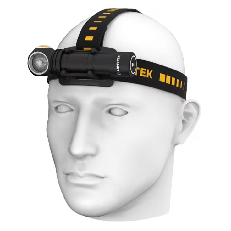 Налобний і кутовий ліхтарик Armytek Wizard C2 Pro Magnet USB White 3w1 PCB - 2500 люменів