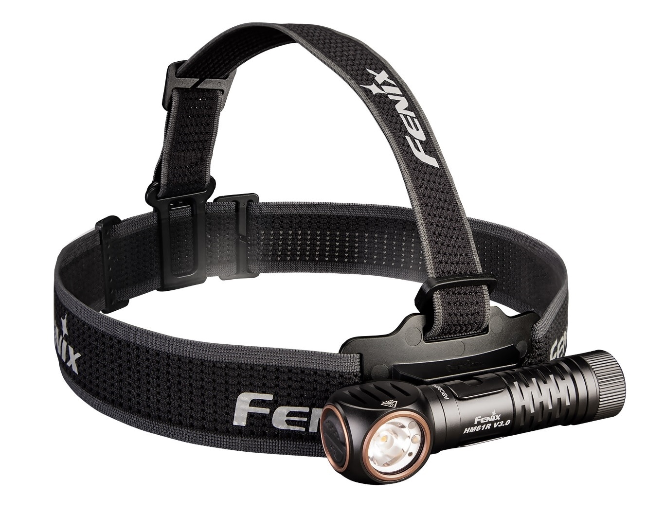 Latarka czołowa i kątowa Fenix HM61R V3.0 z opaską - 1800 lumenów