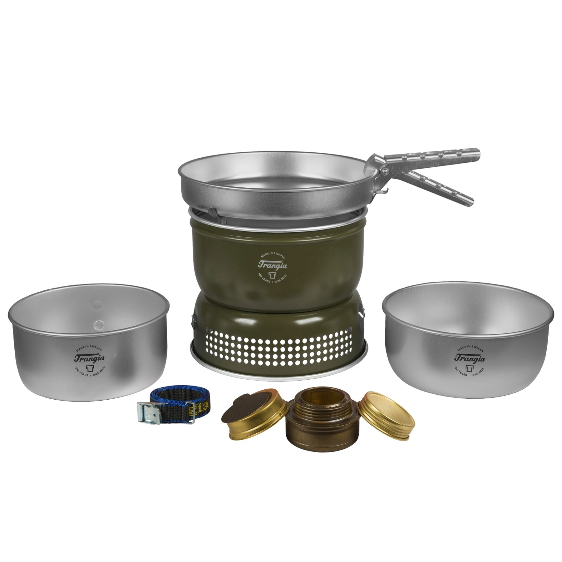 Zestaw naczyń i kuchenki turystycznej Trangia Stove 25-1 UL - Northern Pine