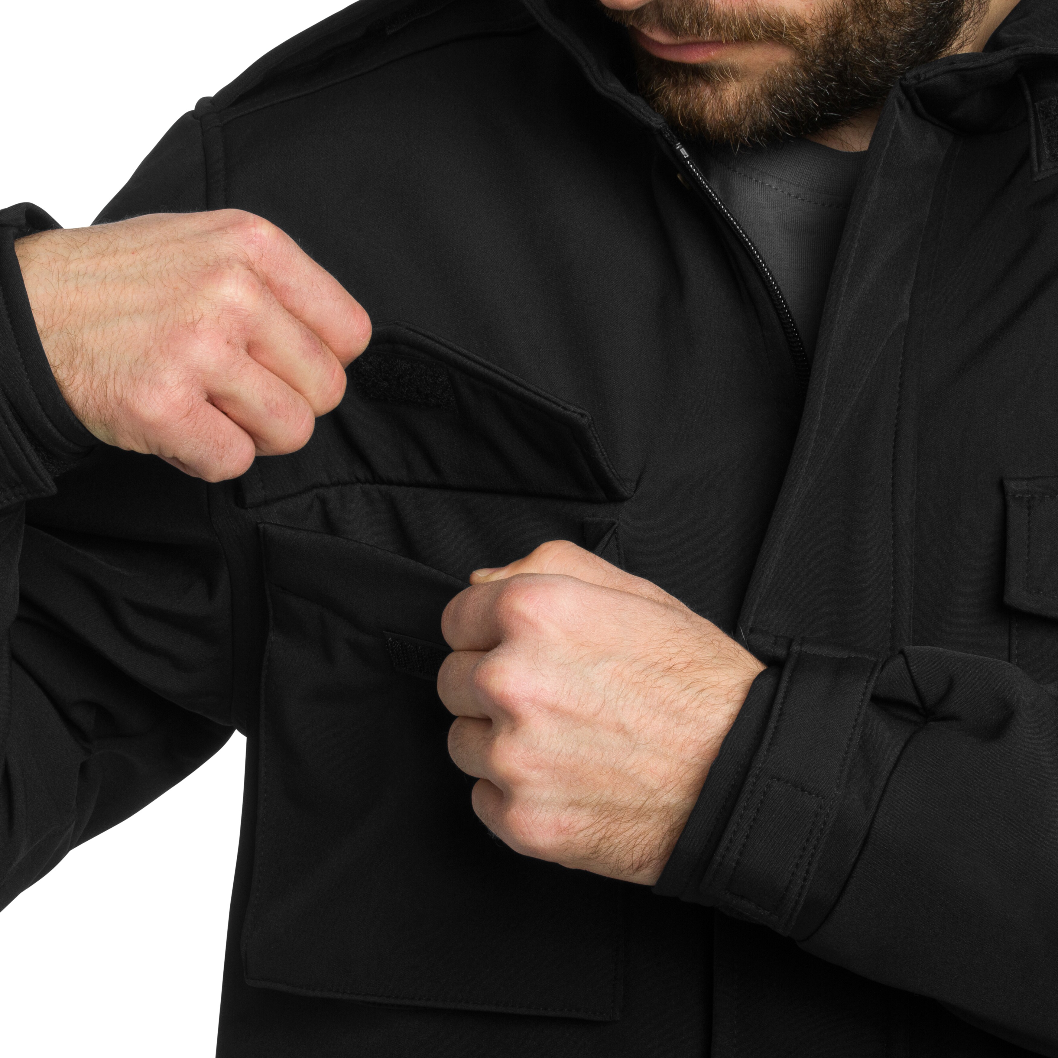 Куртка Brandit M65 Softshell - Black