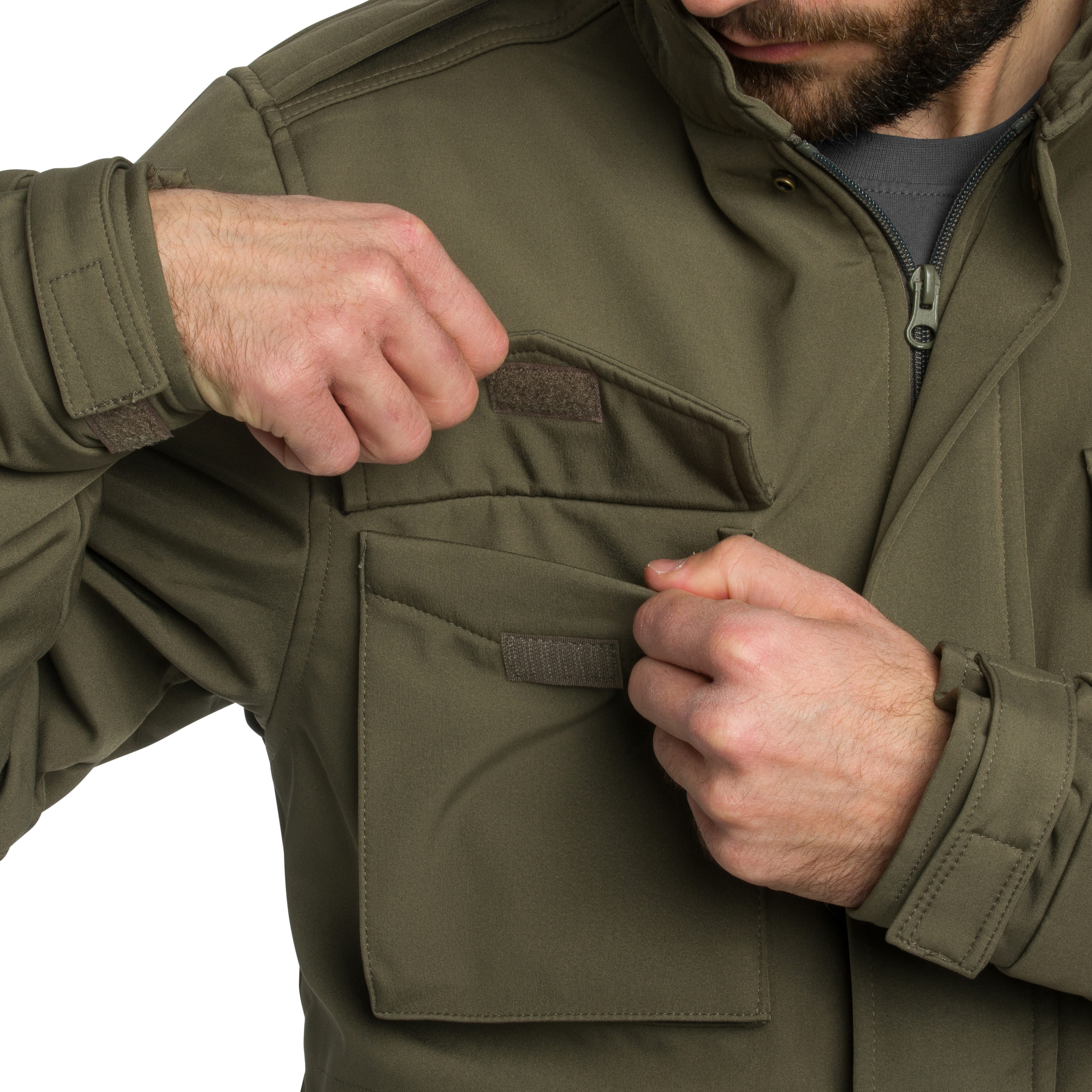 Куртка Brandit M65 Softshell - Olive