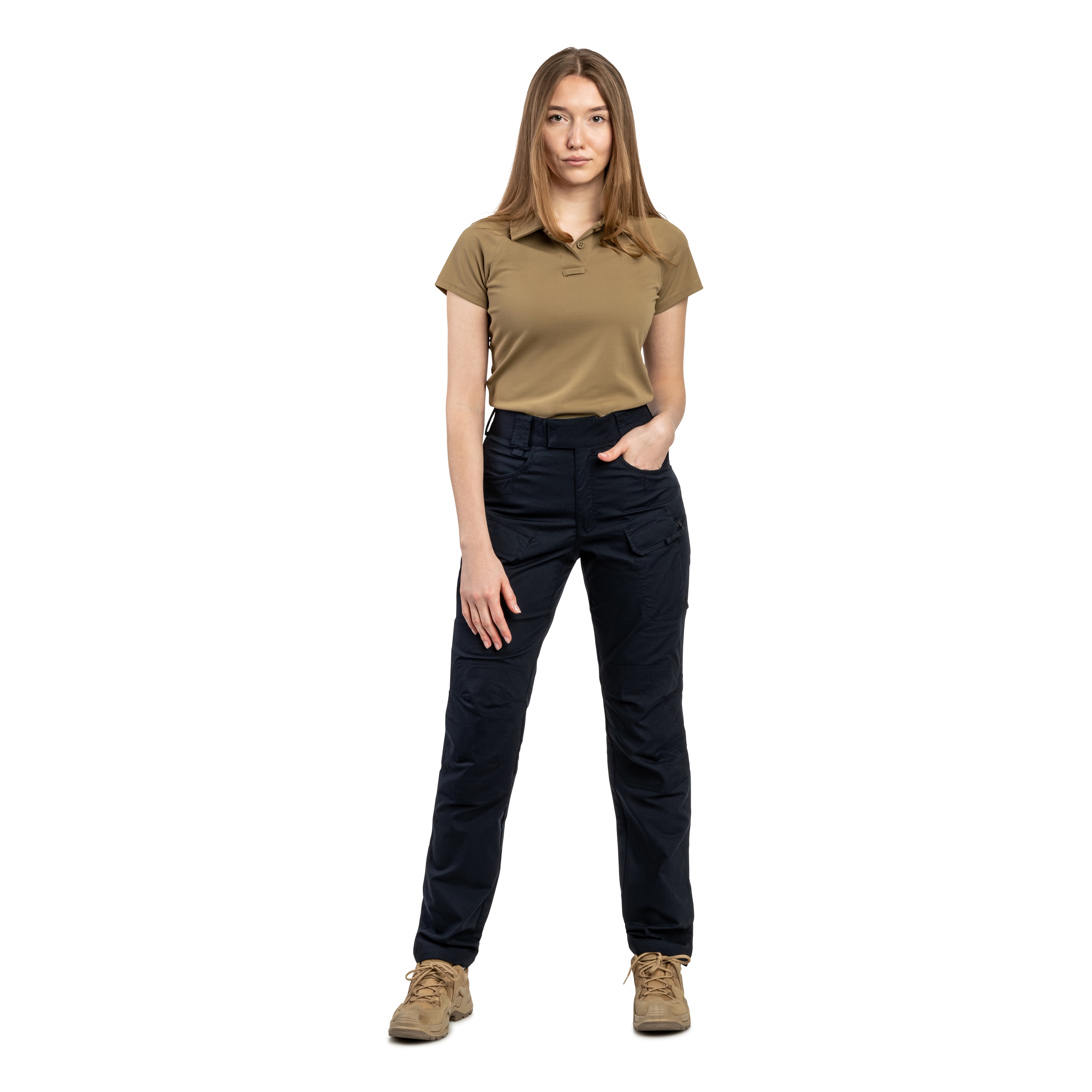 Spodnie damskie Helikon-Tex UTP PolyCotton Stretch Rip-Stop - Navy Blue