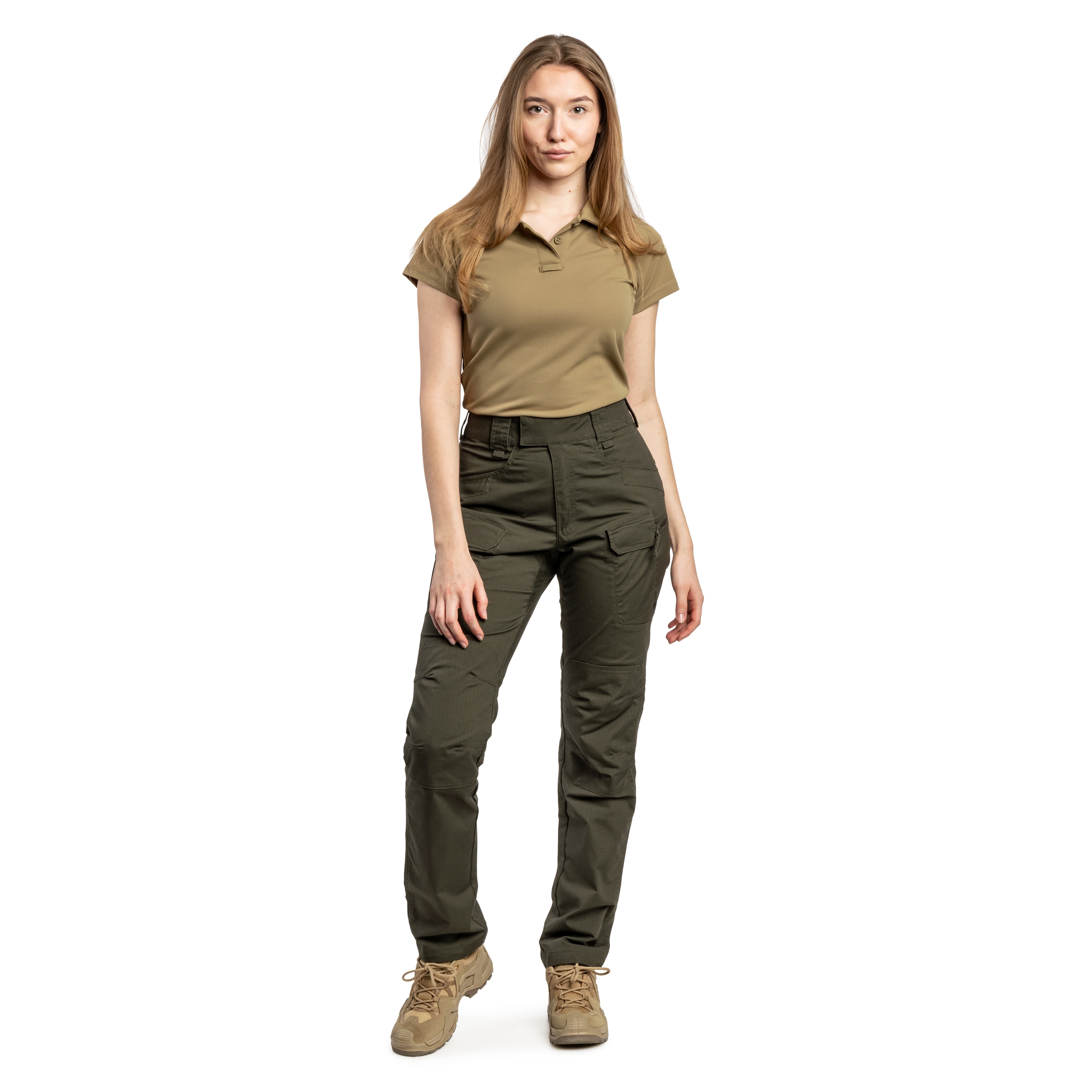 Жіночі штани Helikon-Tex UTP PolyCotton Stretch Rip-Stop - Taiga Green