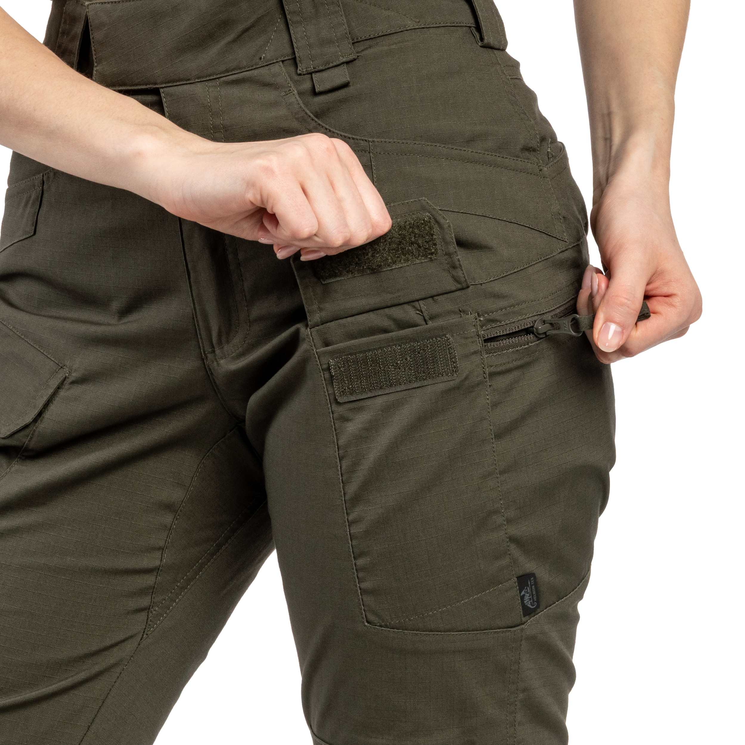 Жіночі штани Helikon-Tex UTP PolyCotton Stretch Rip-Stop - Taiga Green