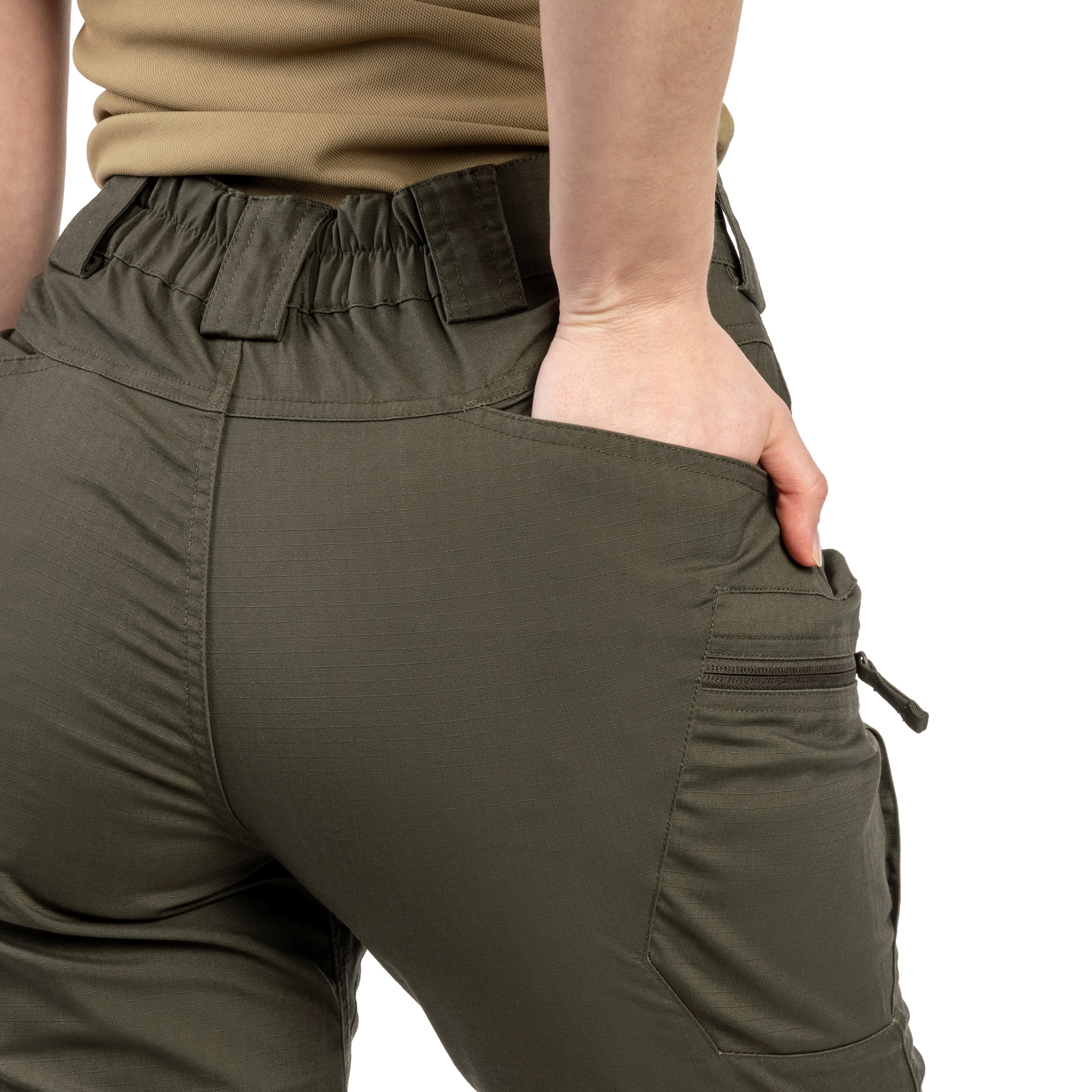 Жіночі штани Helikon-Tex UTP PolyCotton Stretch Rip-Stop - Taiga Green