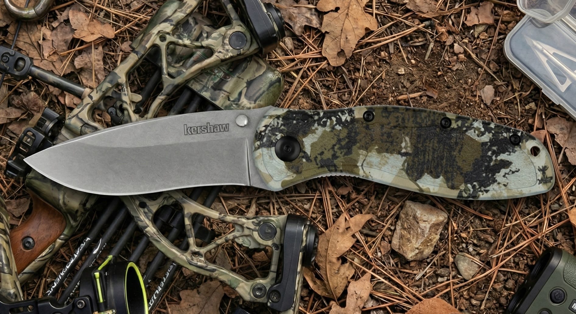 Складаний ніж Kershaw Blur King's Camo - XK7