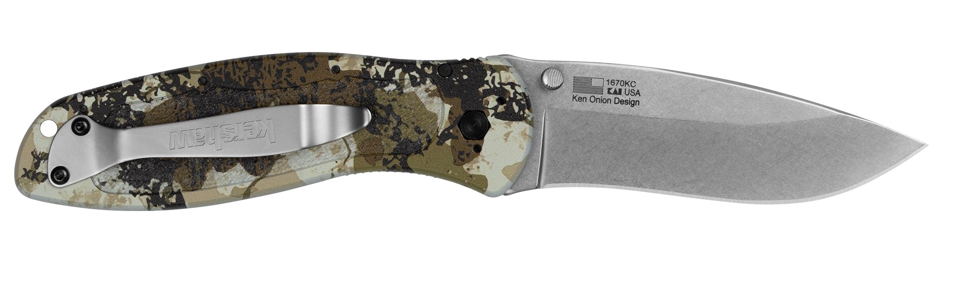 Складаний ніж Kershaw Blur King's Camo - XK7