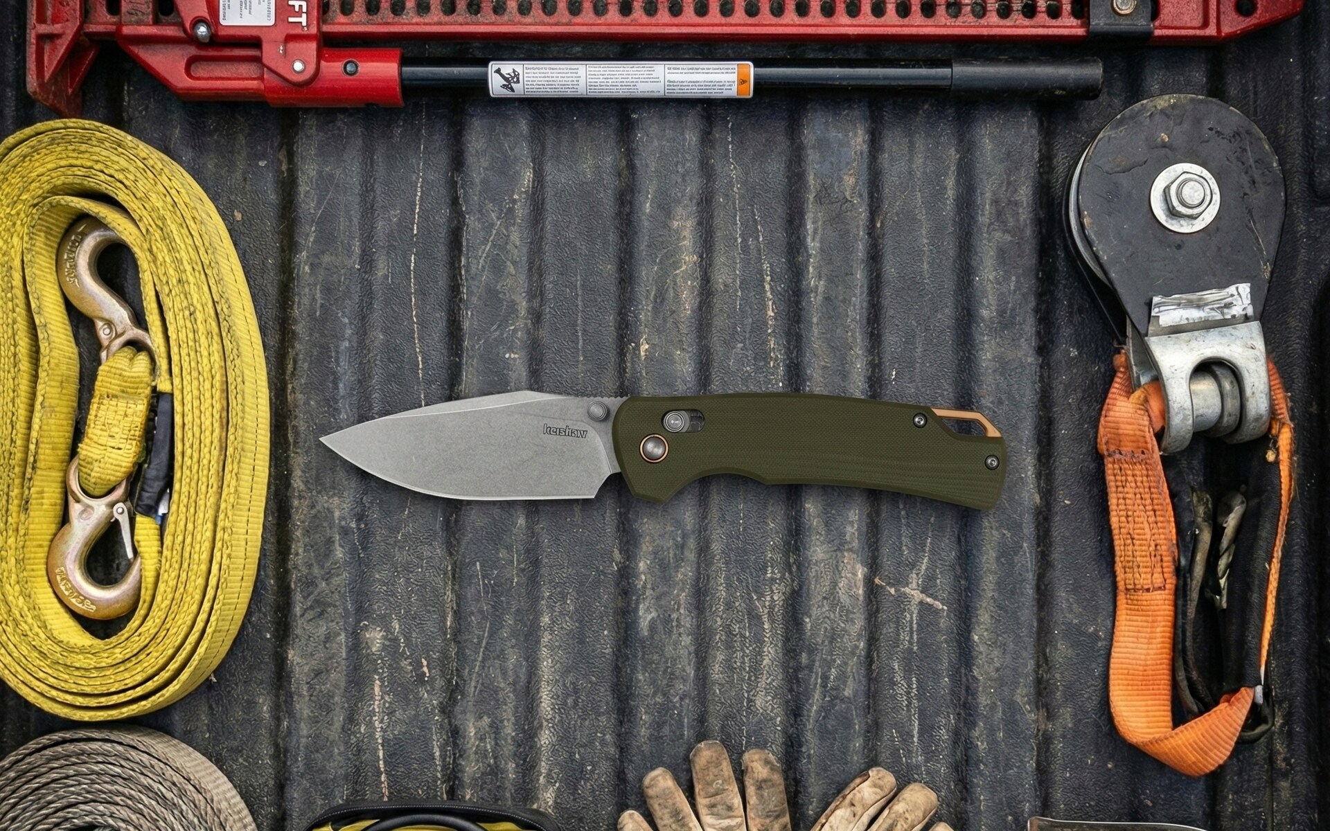 Складаний ніж Kershaw Proximal - Olive