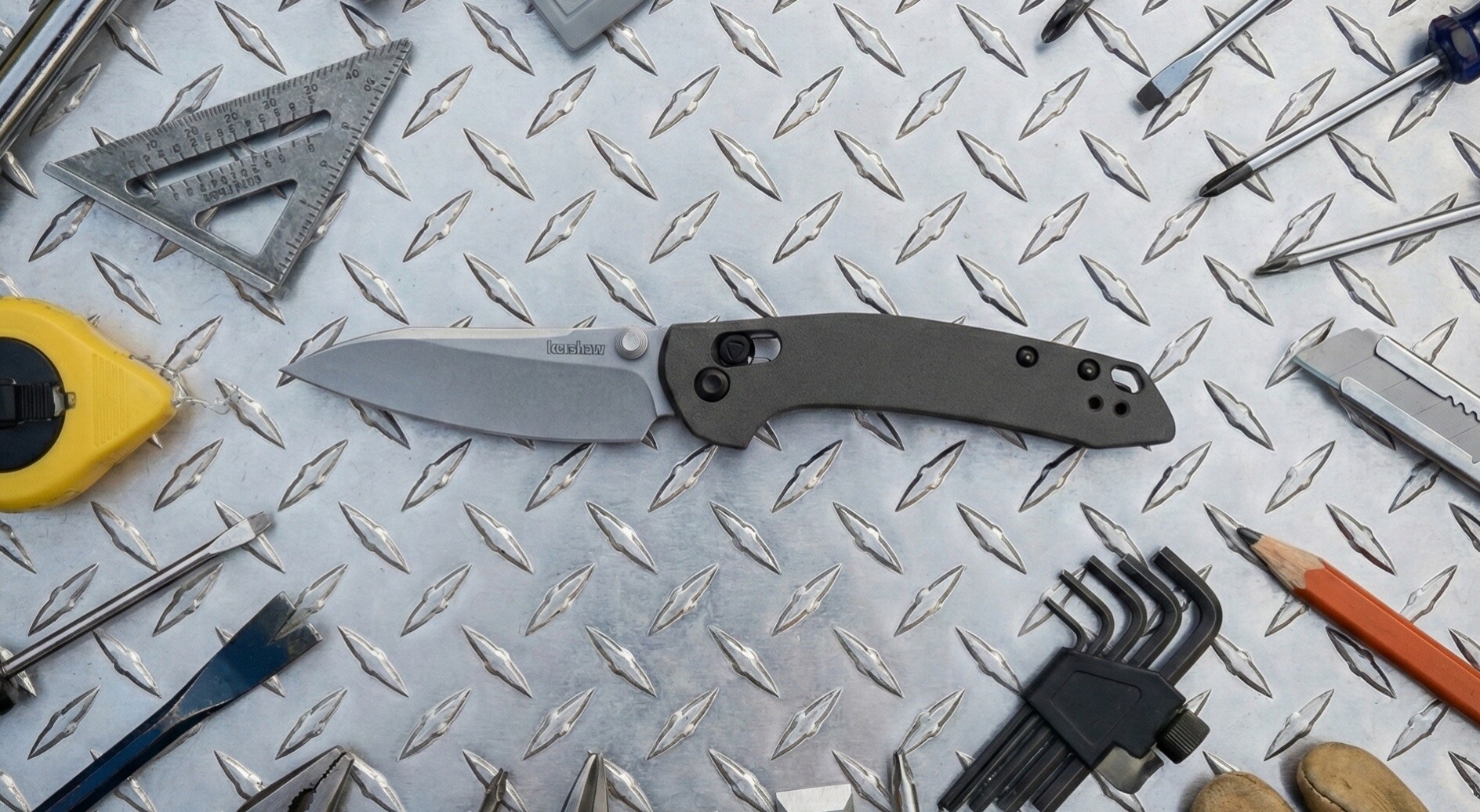 Складаний ніж Kershaw Duster - Charcoal Gray