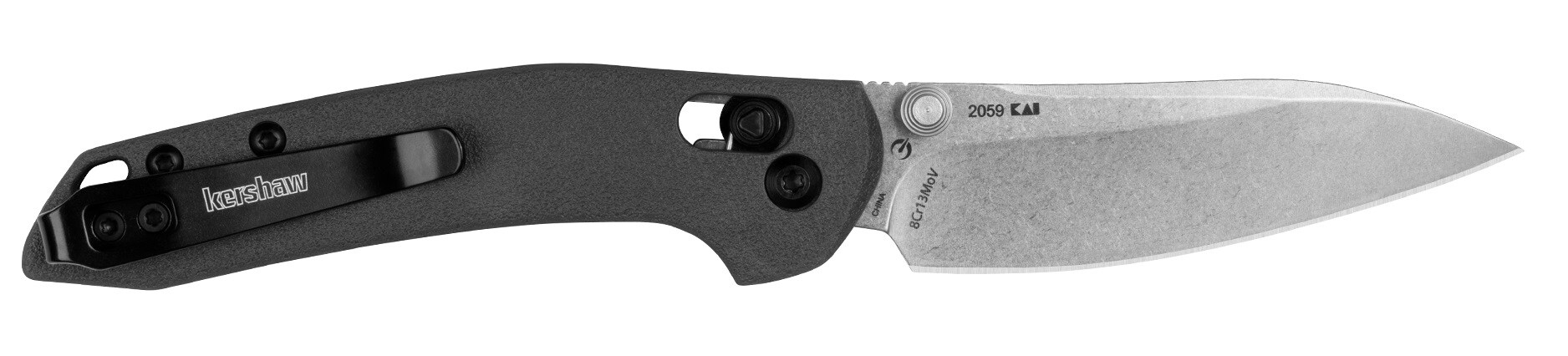 Складаний ніж Kershaw Duster - Charcoal Gray