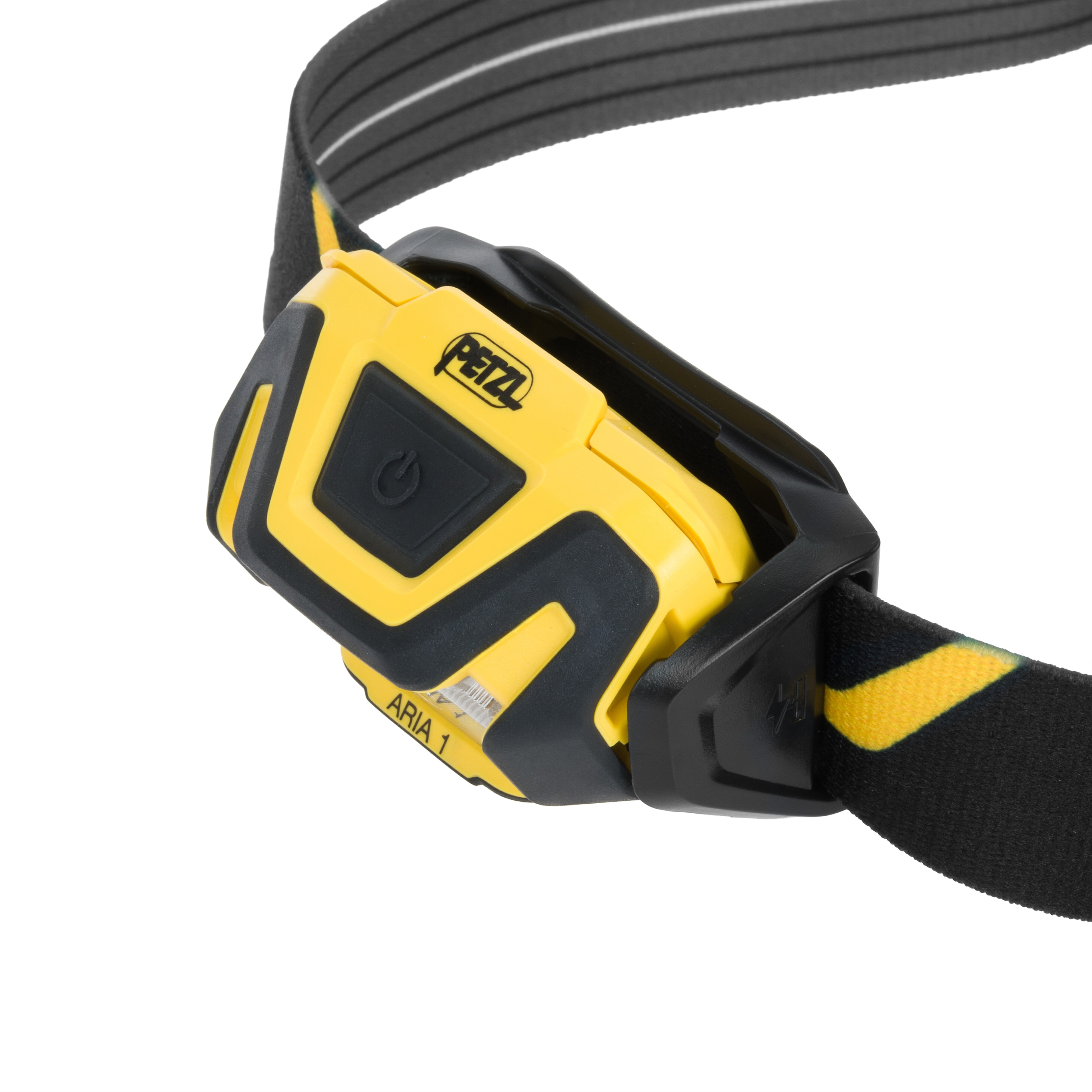 Latarka czołowa Petzl Aria 1 New Black/Yellow - 350 lumenów