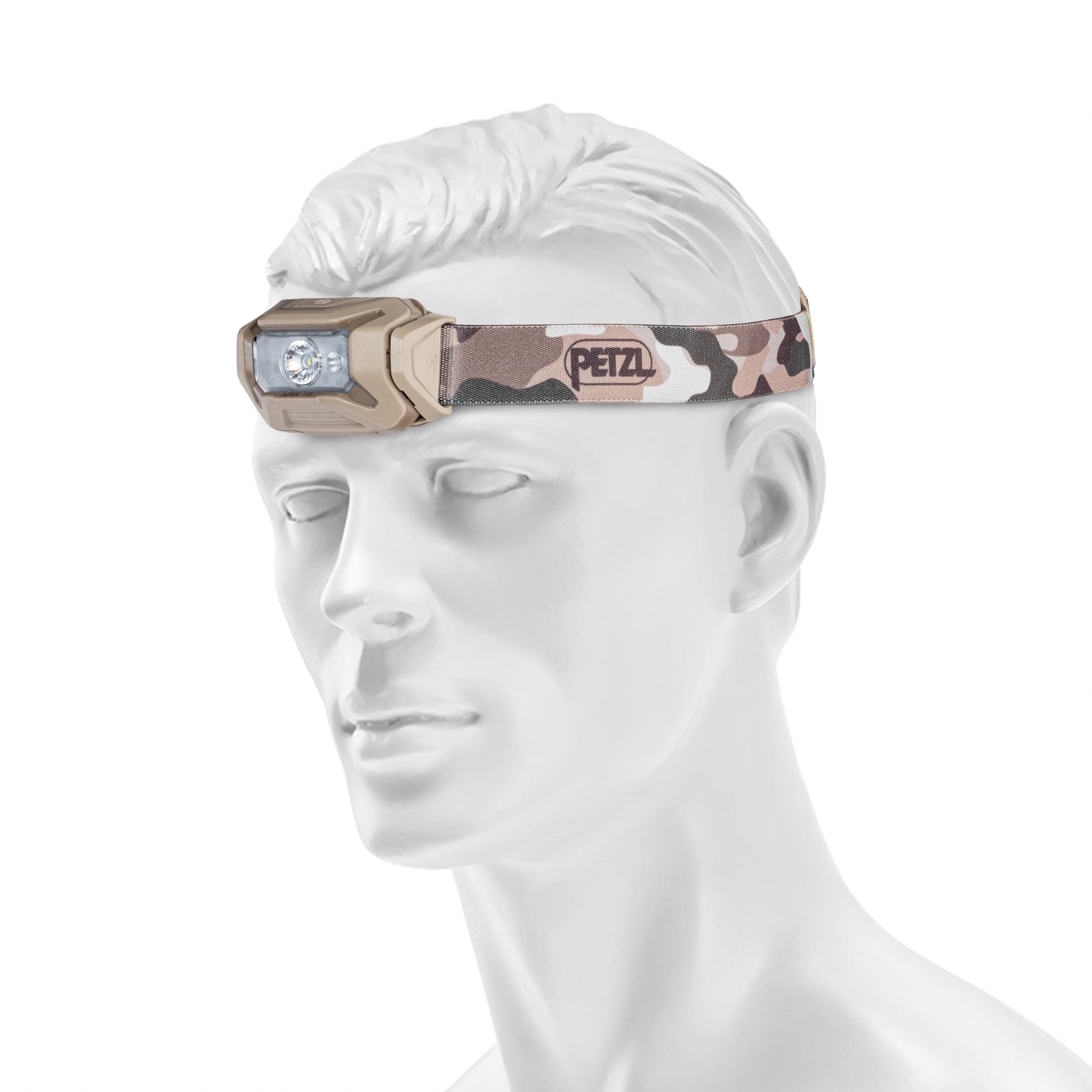 Налобний ліхтарик Petzl Aria 1 RGB New Camo - 350 люменів