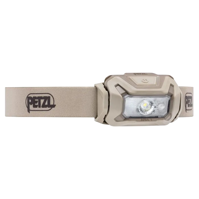 Latarka czołowa Petzl Aria 1 RGB Desert Camo - 350 lumenów