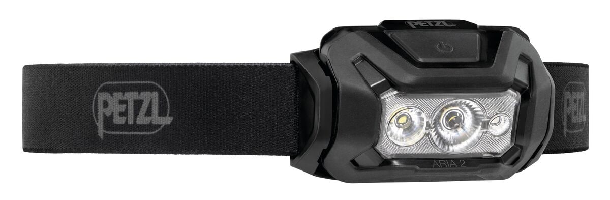 Latarka czołowa Petzl Aria 2 RGB Black - 625 lumenów