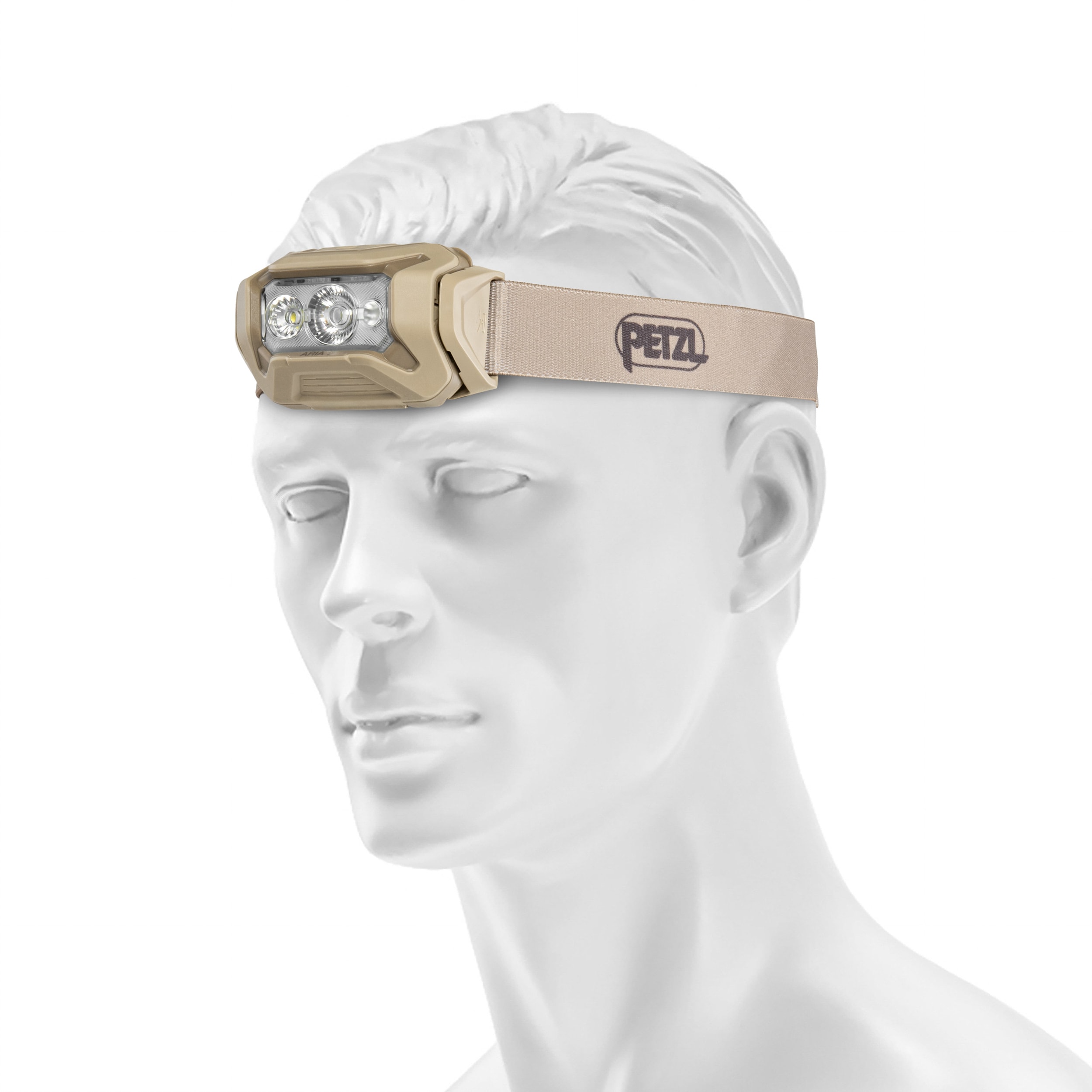 Налобний ліхтарик Petzl Aria 2 RGB New Tan  - 450 люменів