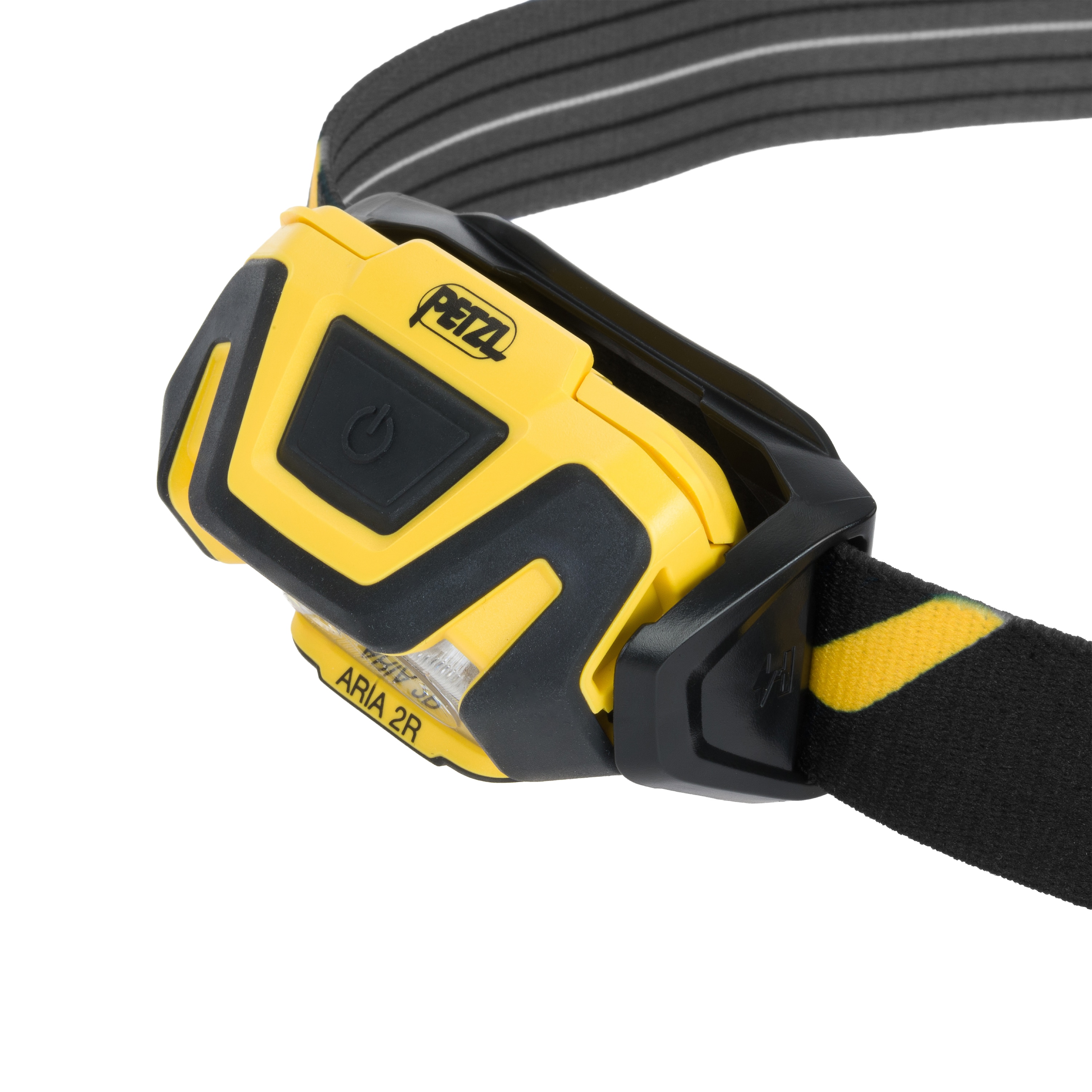 Налобний ліхтарик Petzl Aria 2R Black/Yellow - 625 люменів