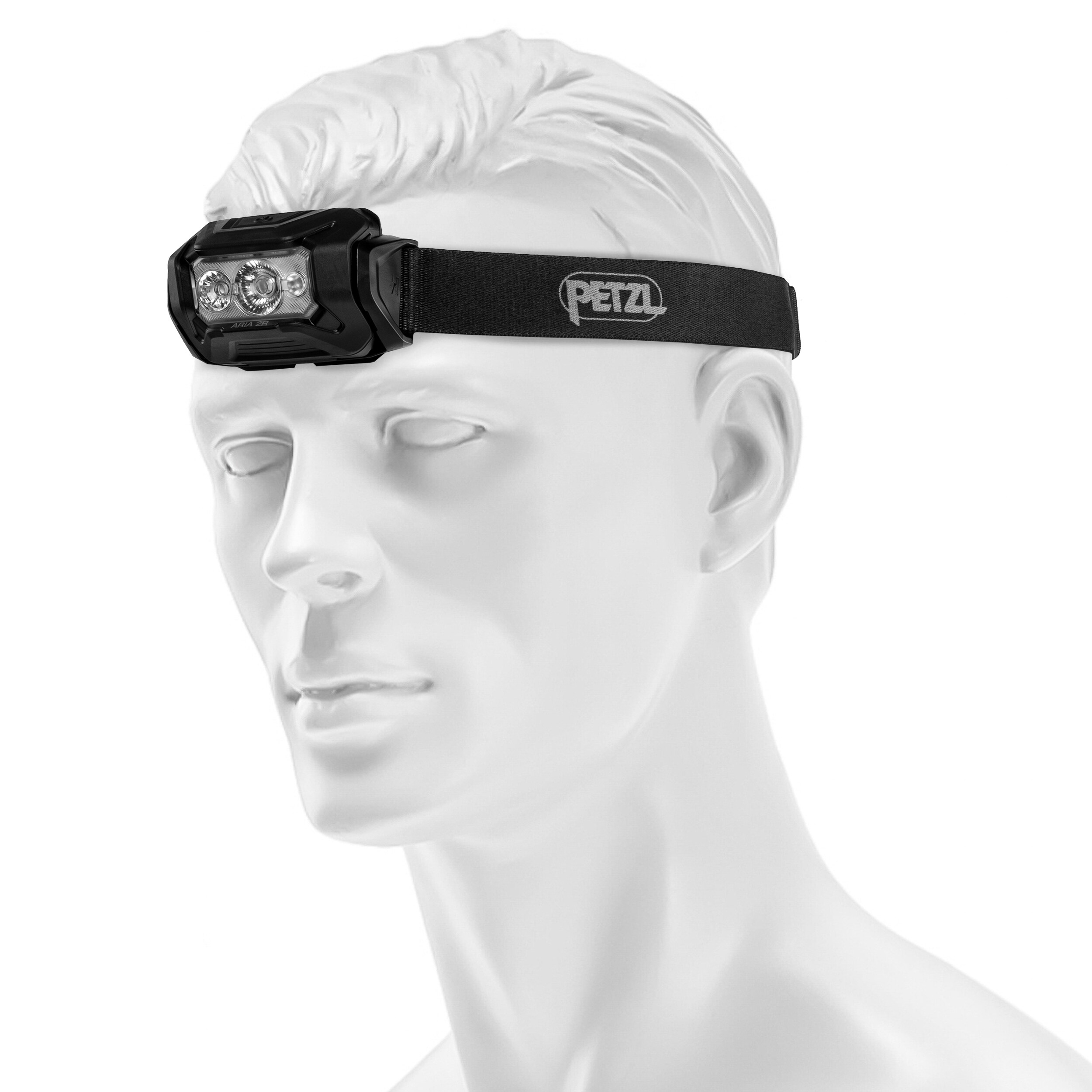 Latarka czołowa Petzl Aria 2R RGB Black - 625 lumenów