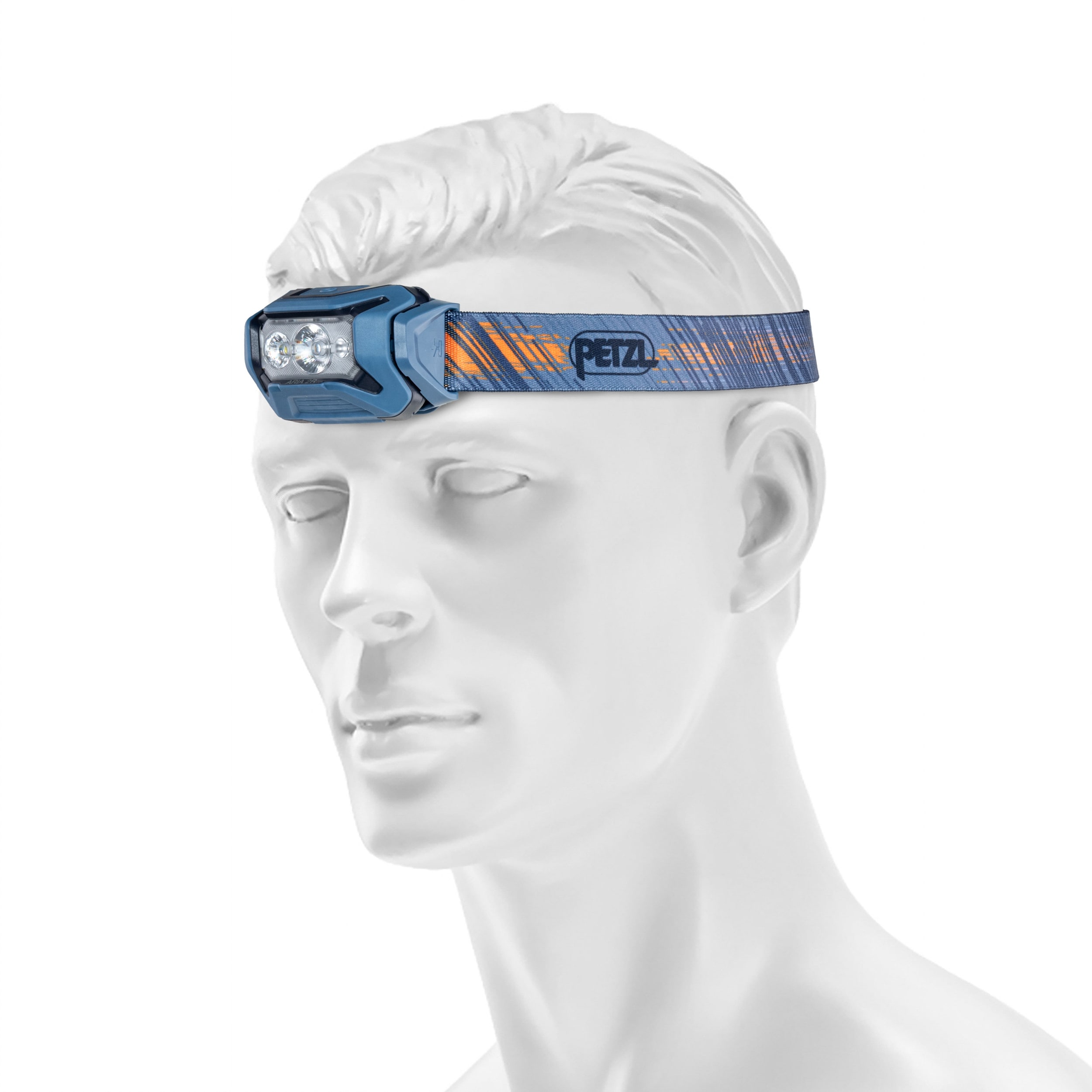 Latarka czołowa Petzl Aria 2R RGB Blue - 625 lumenów