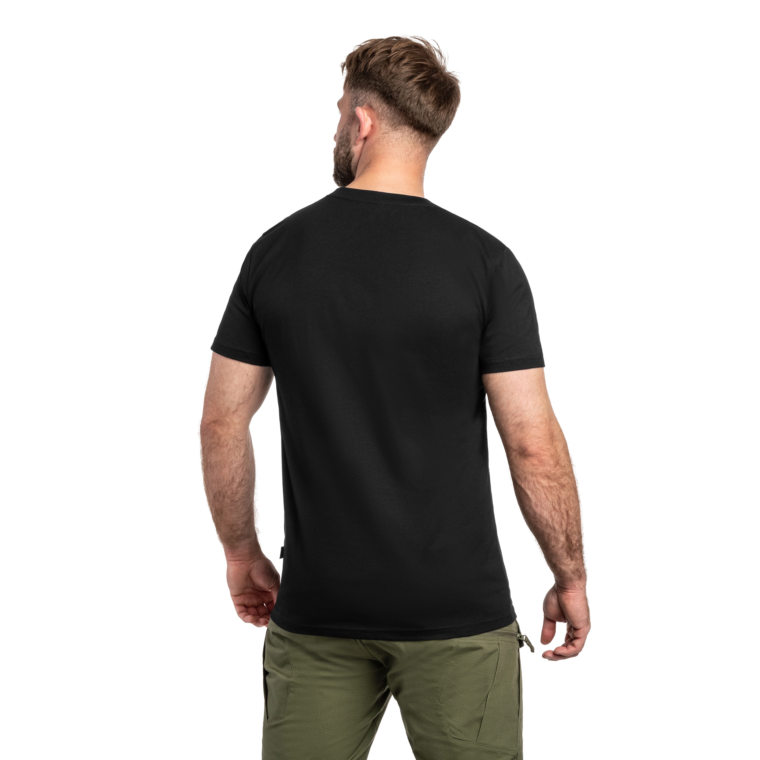 Helikon-Tex & Camo T-Shirt - Black/Desert Night Camo